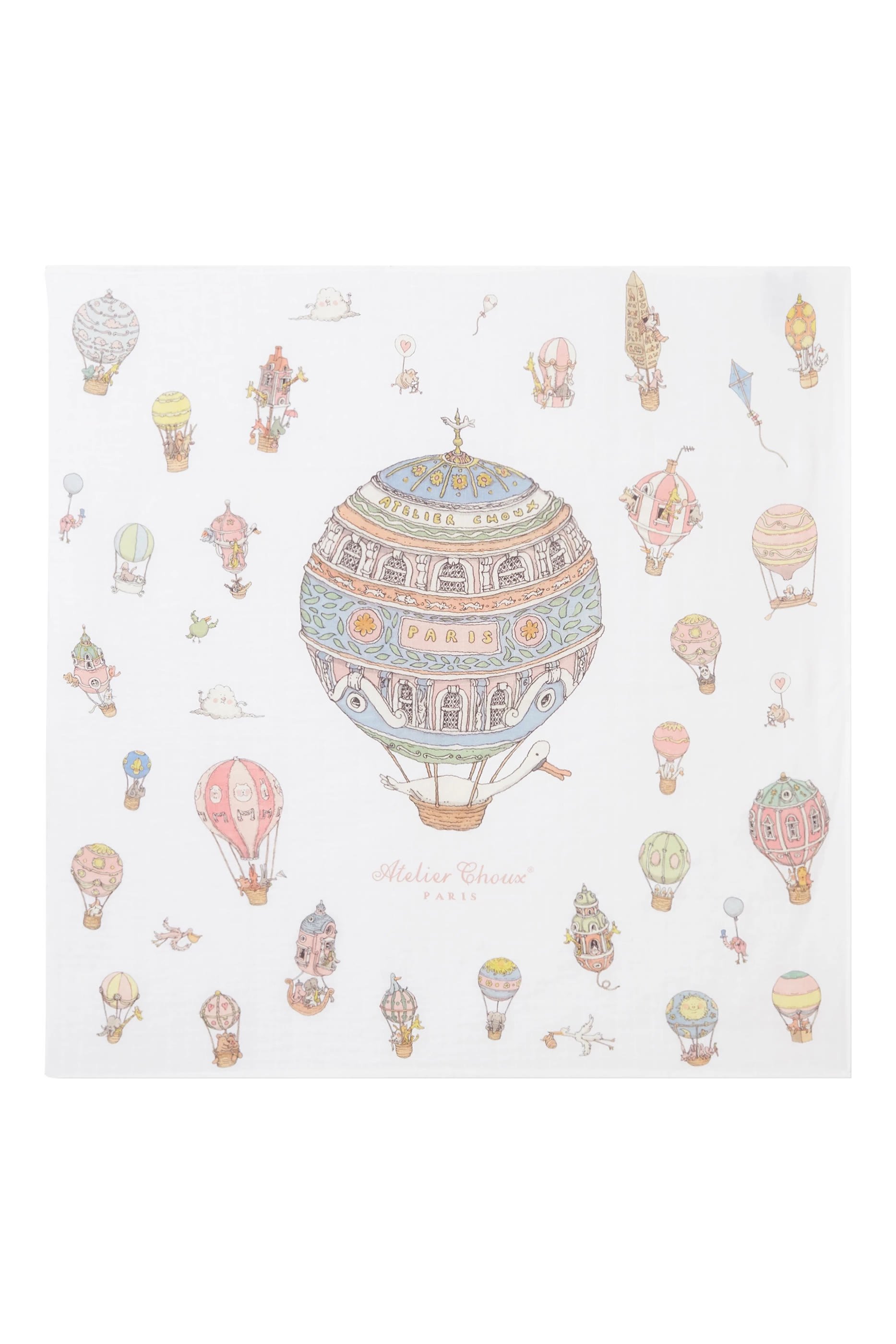 Kids Hot Air Balloons Organic Cotton Set
