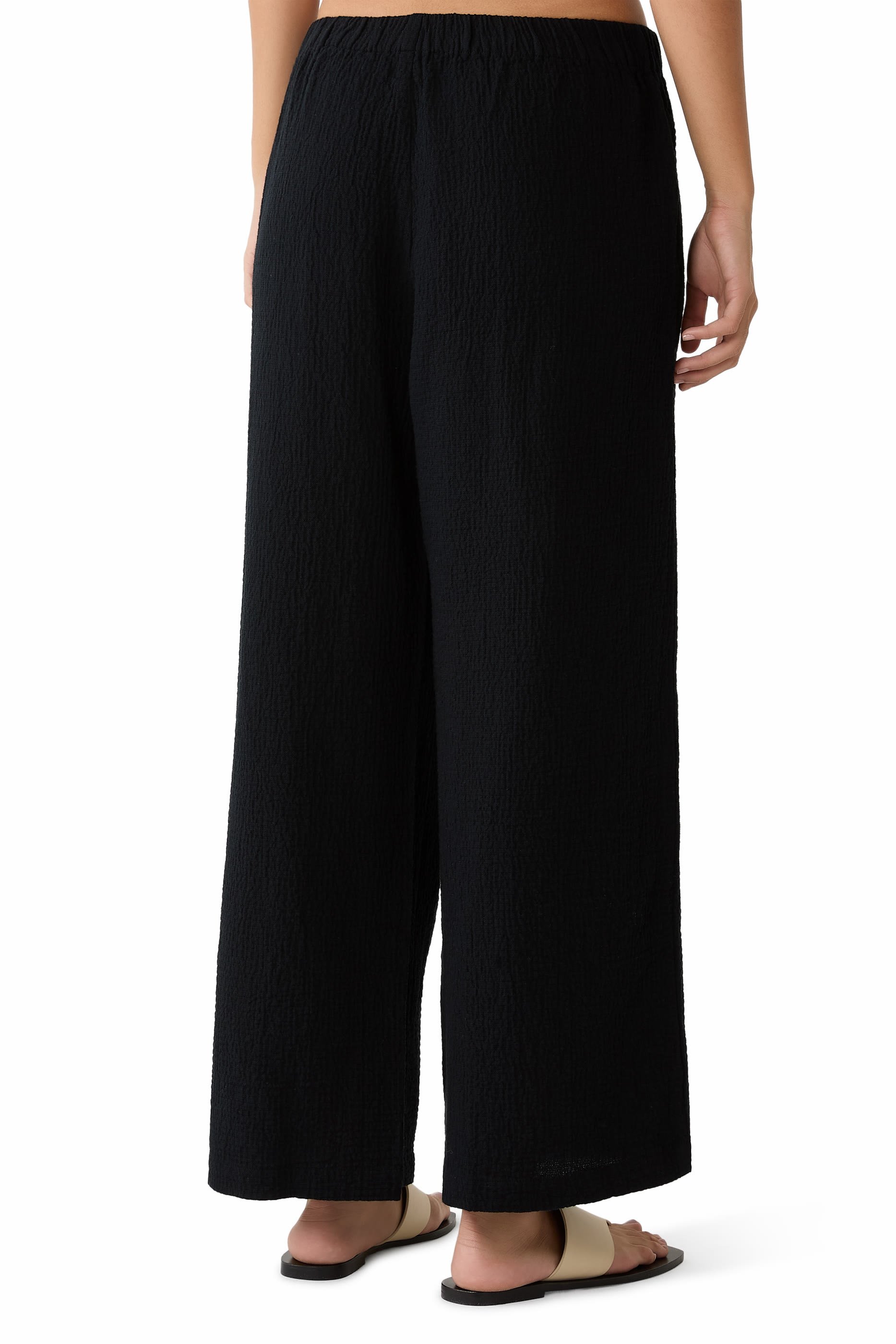 Organic Cotton Doubleweave Lantern Pant