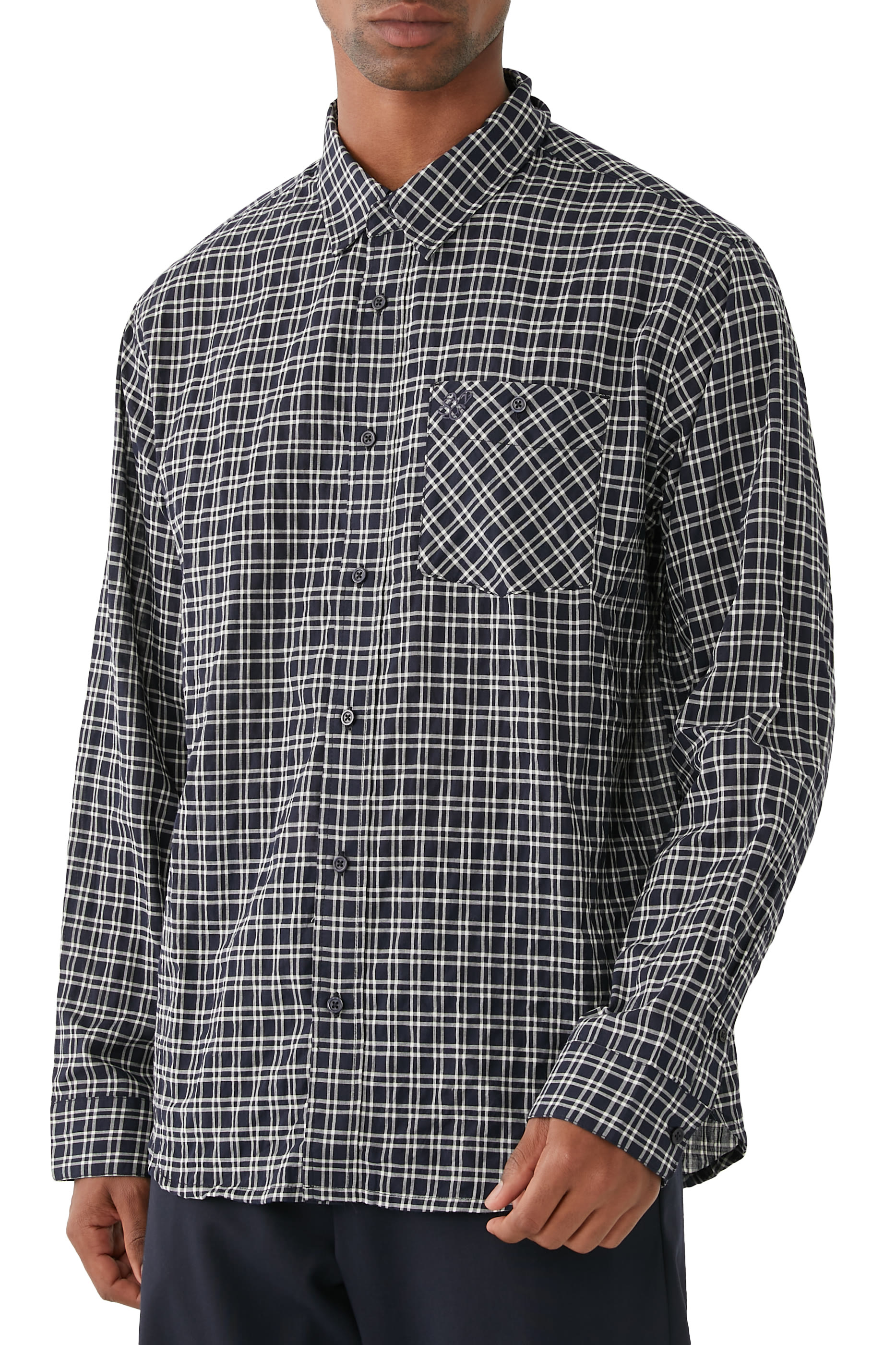Luis Check Long Sleeves Shirt