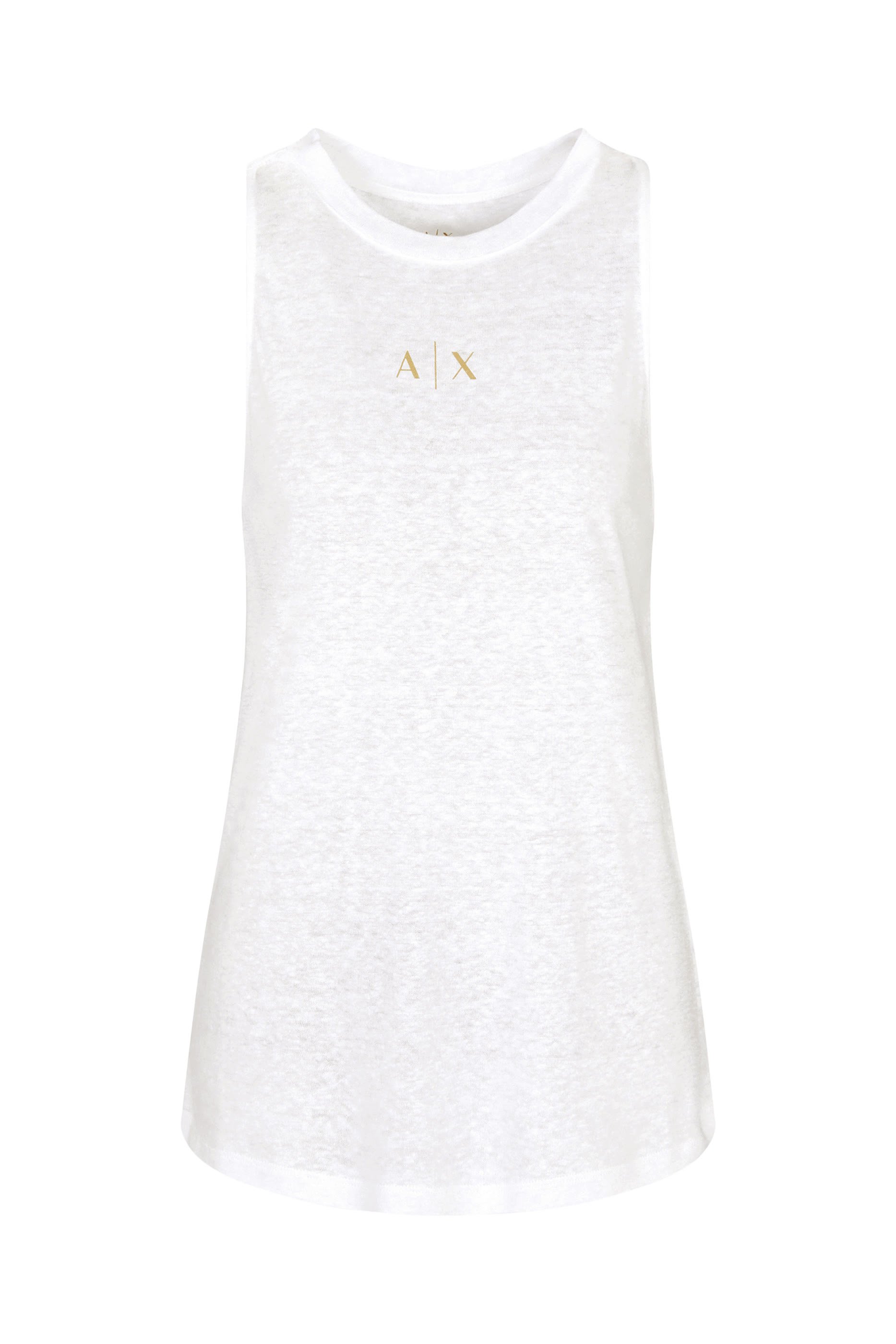 Logo Print Oversized Tank Top