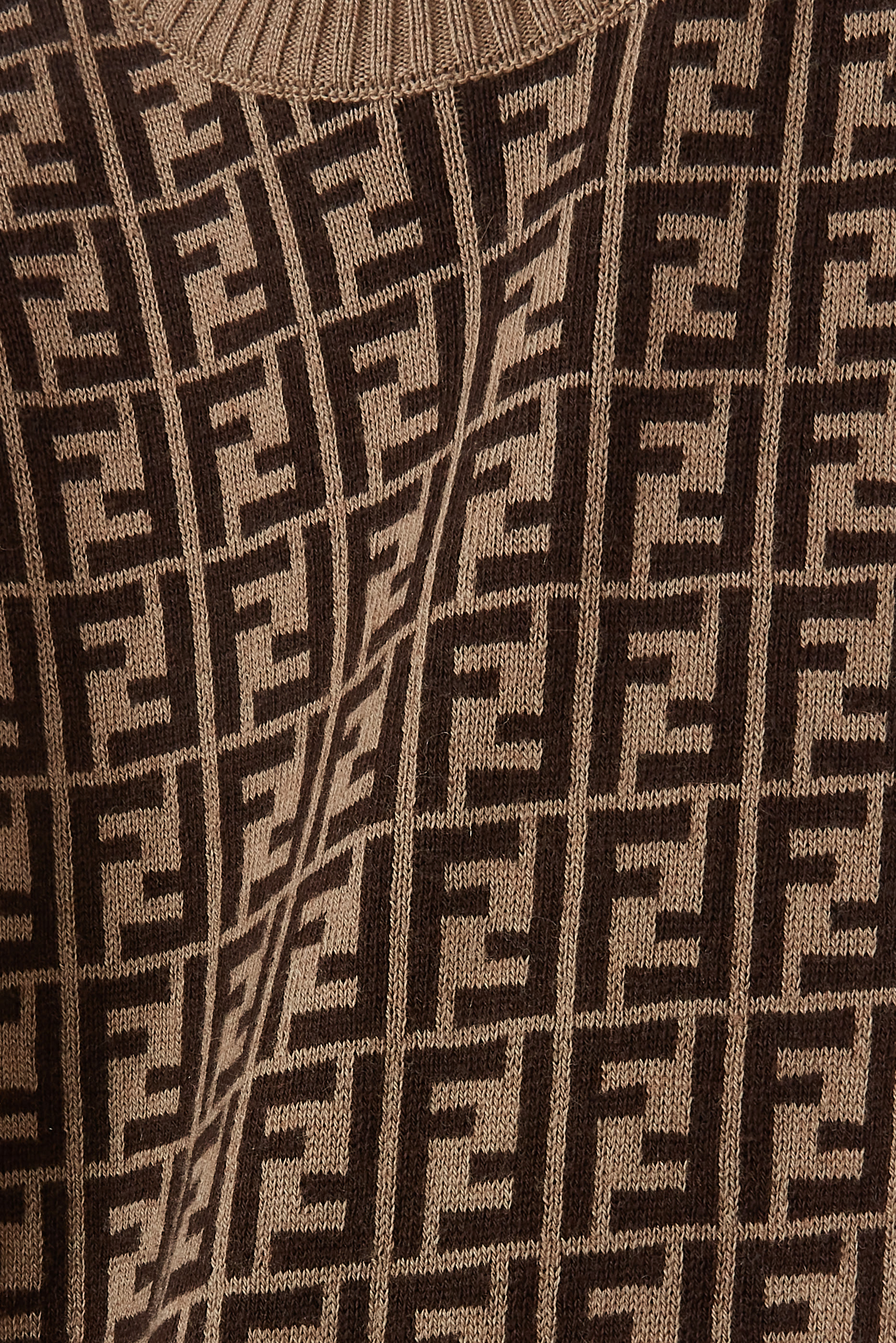 FF Logo Cashmere Blend Romper