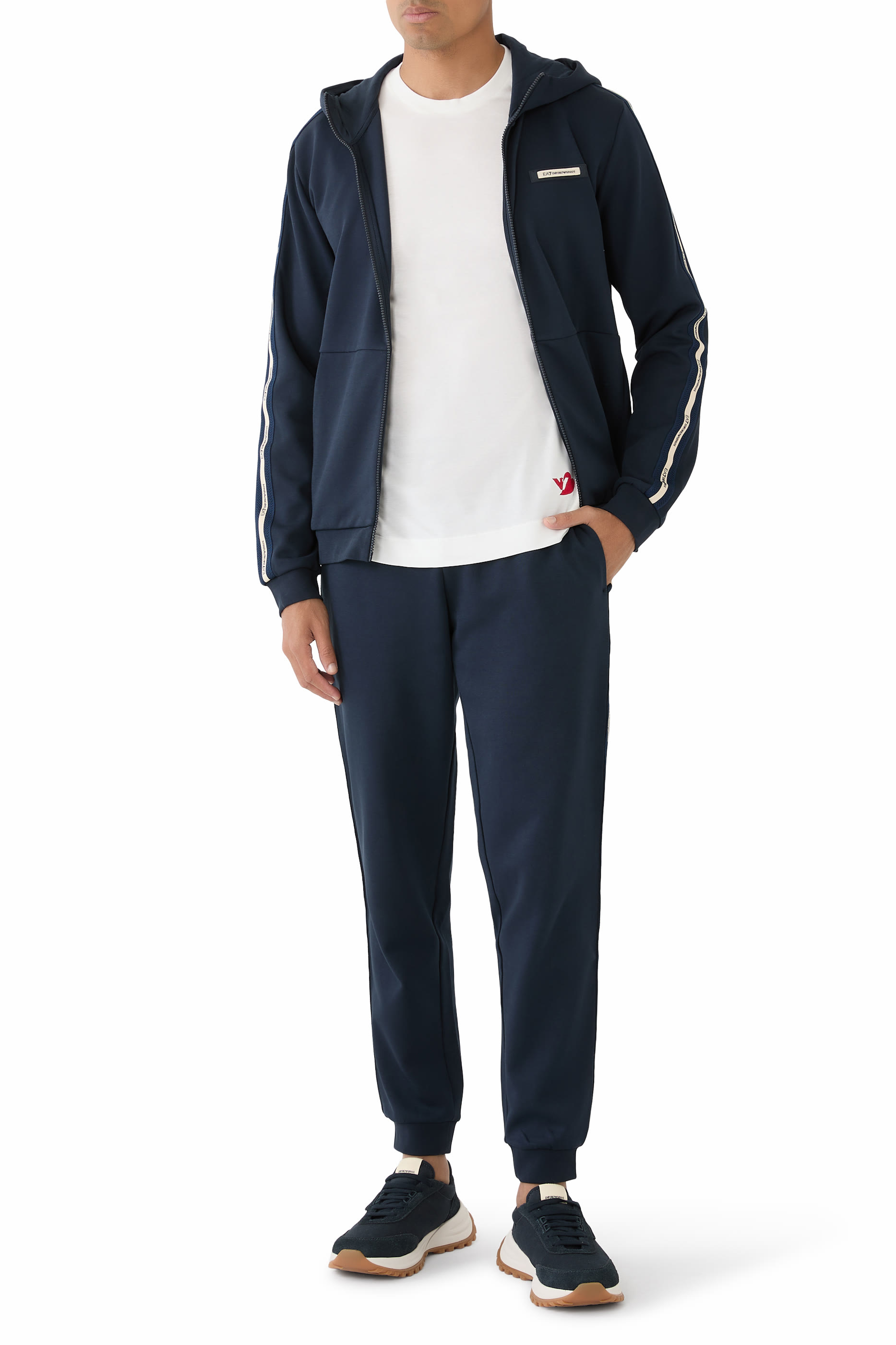 Logo Series Cotton-Blend Joggers