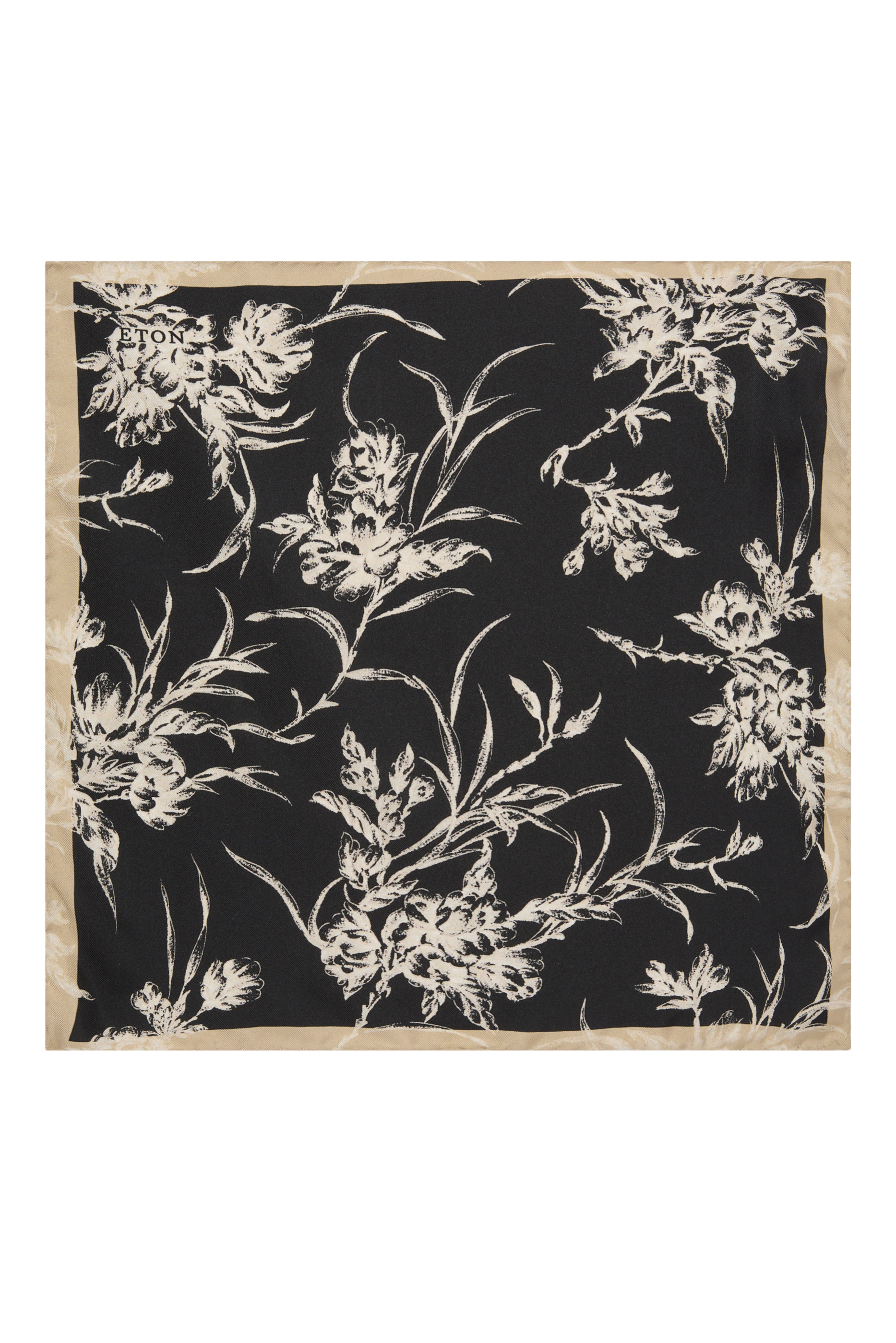 Floral Silk Pocket Square