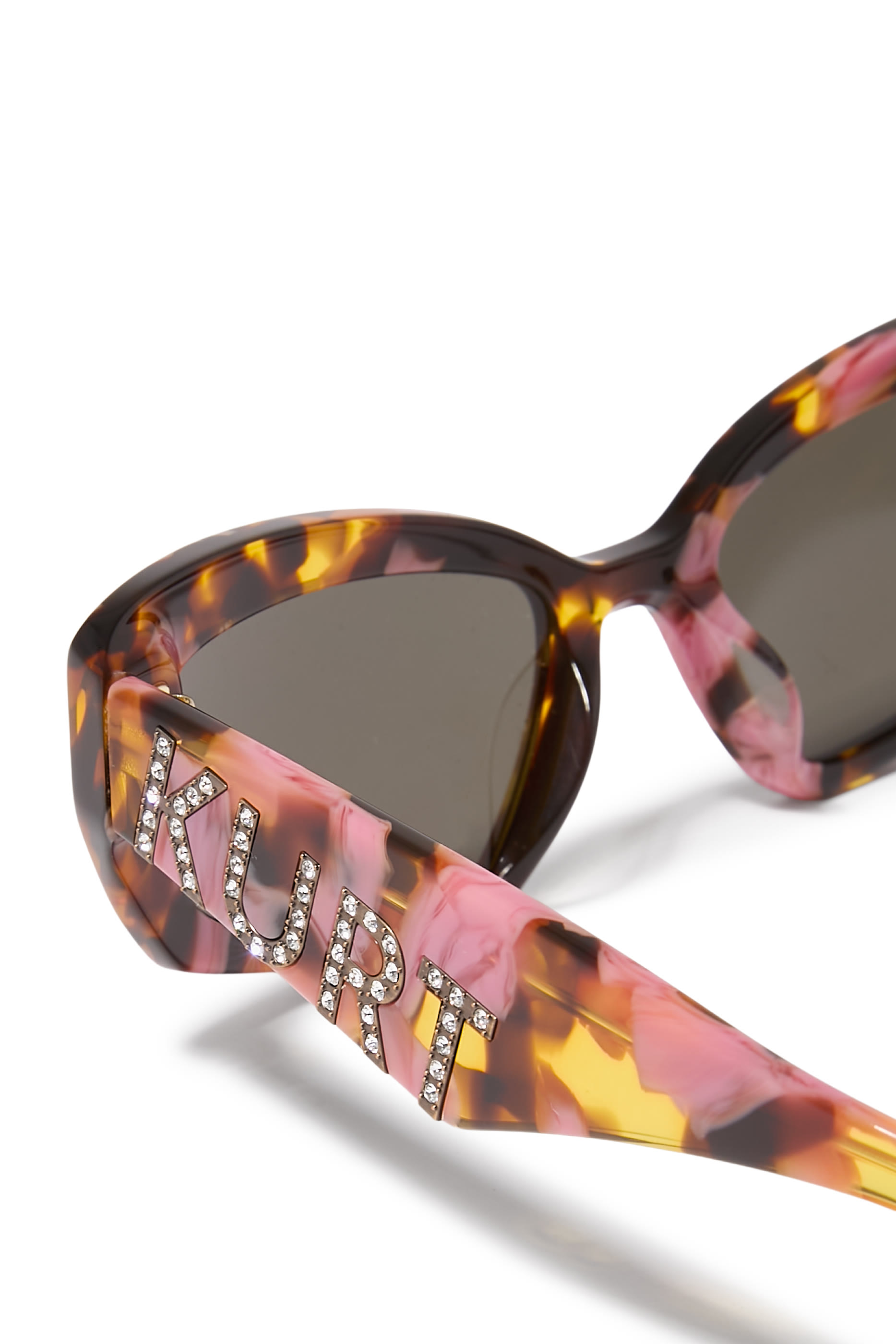 Logo Cat-Eye Sunglasses