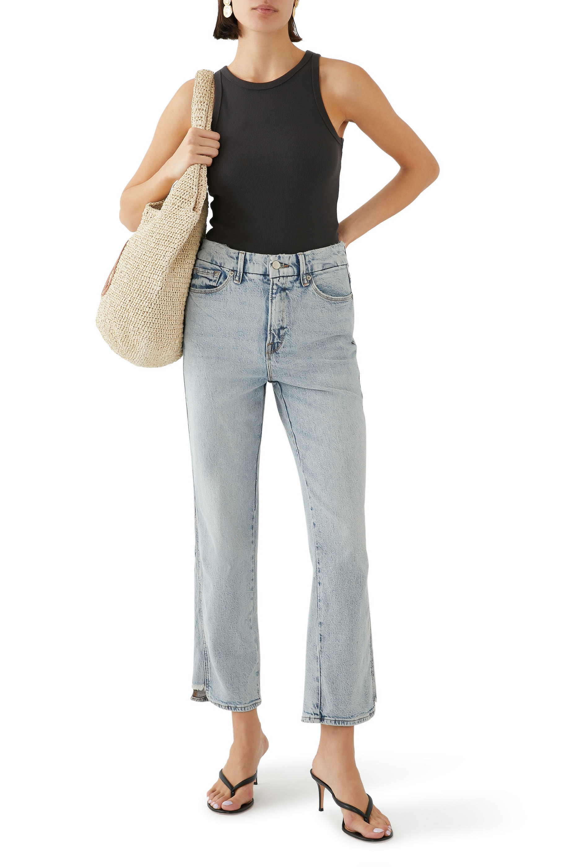 Good Curve Straight Step Pants