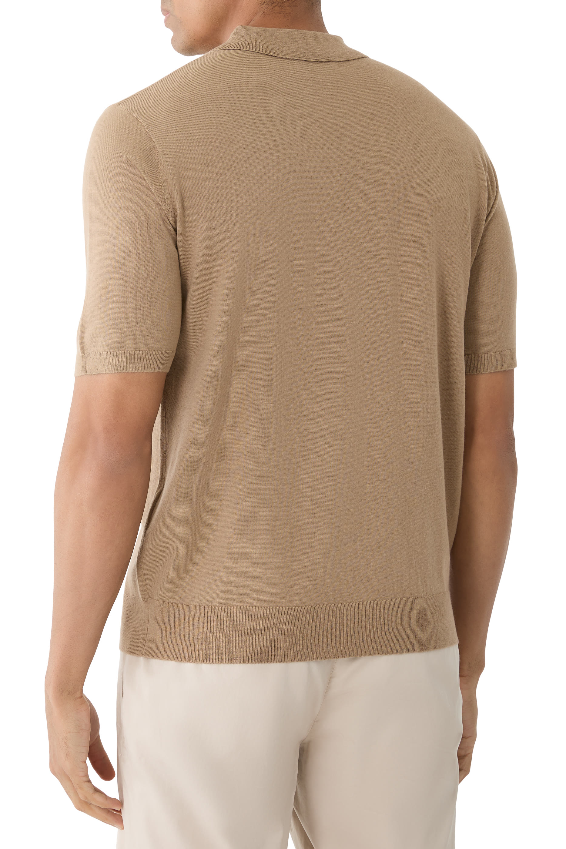 Merino Wool Polo Shirt