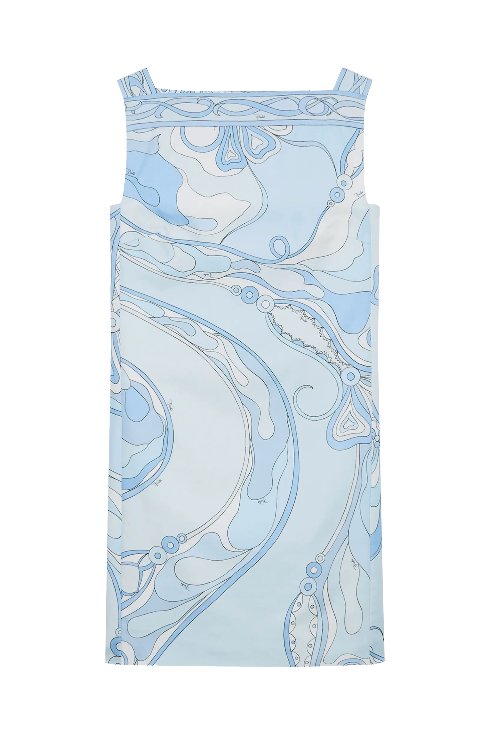 Orchidee Print Silk Dress