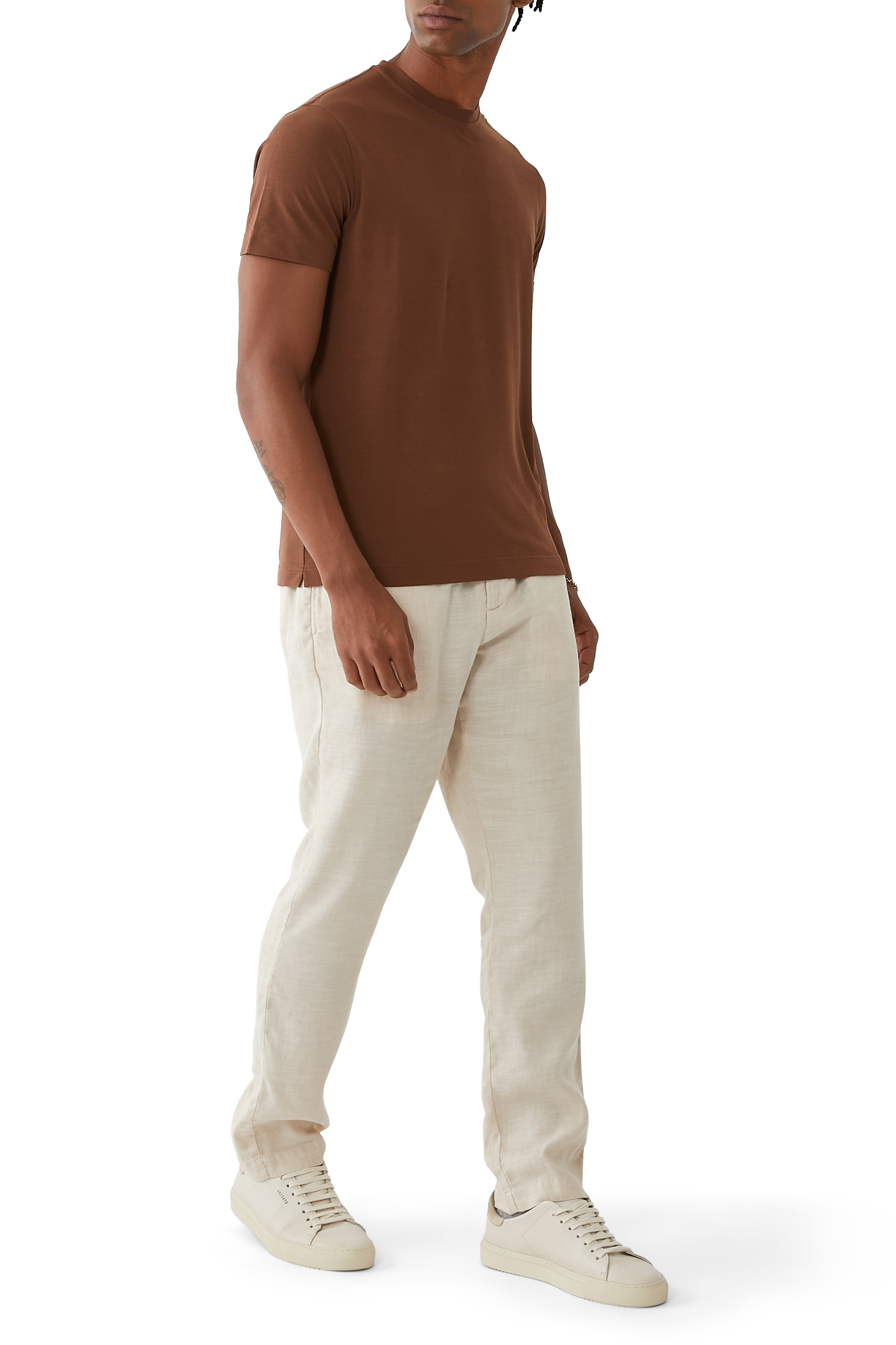 Slim Fit Cotton T Shirt
