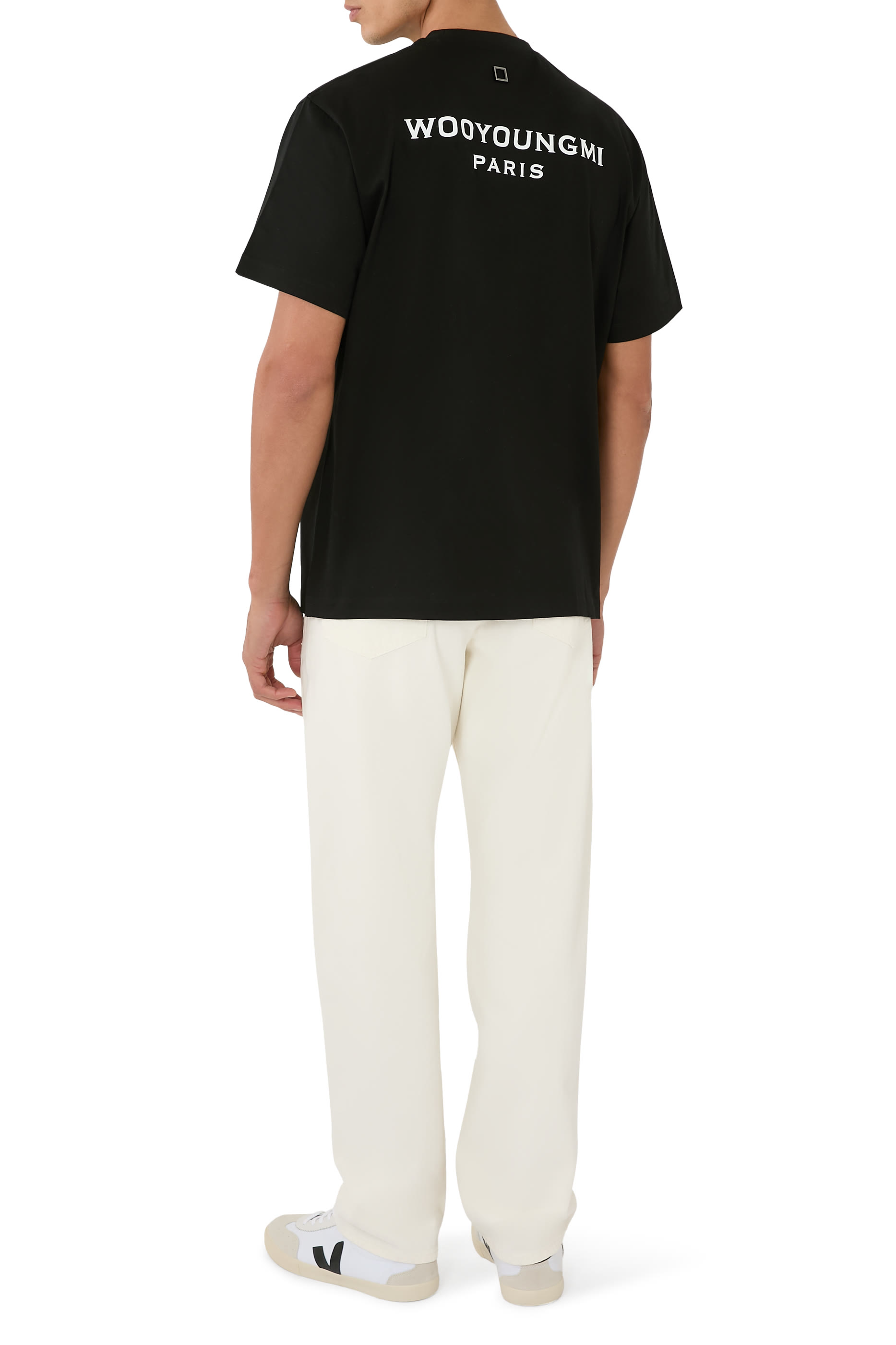 Back Logo Cotton T-Shirt 