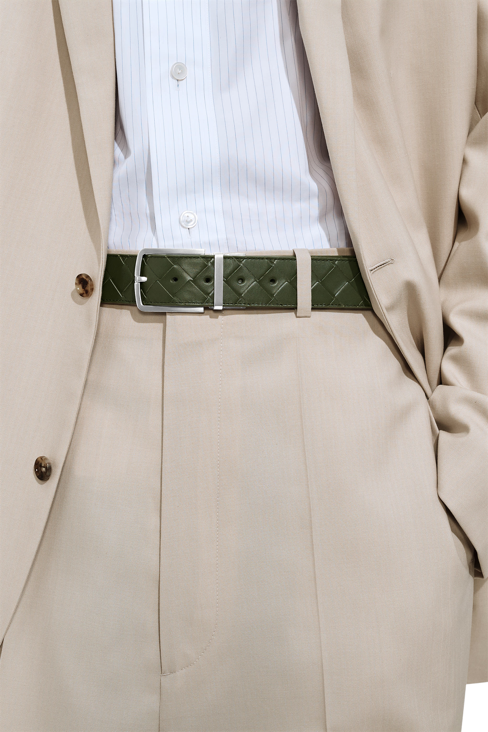 Intrecciato Reversible Belt 