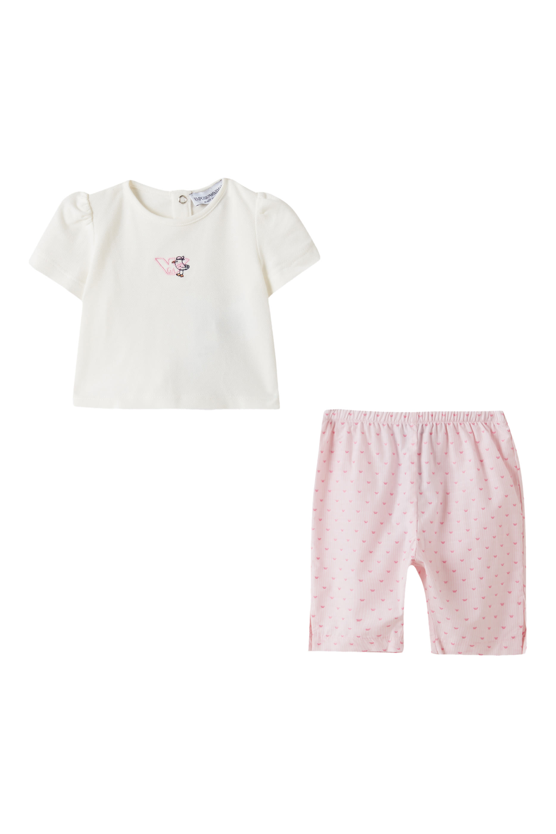 Kids Eagle Logo 2-Piece Set