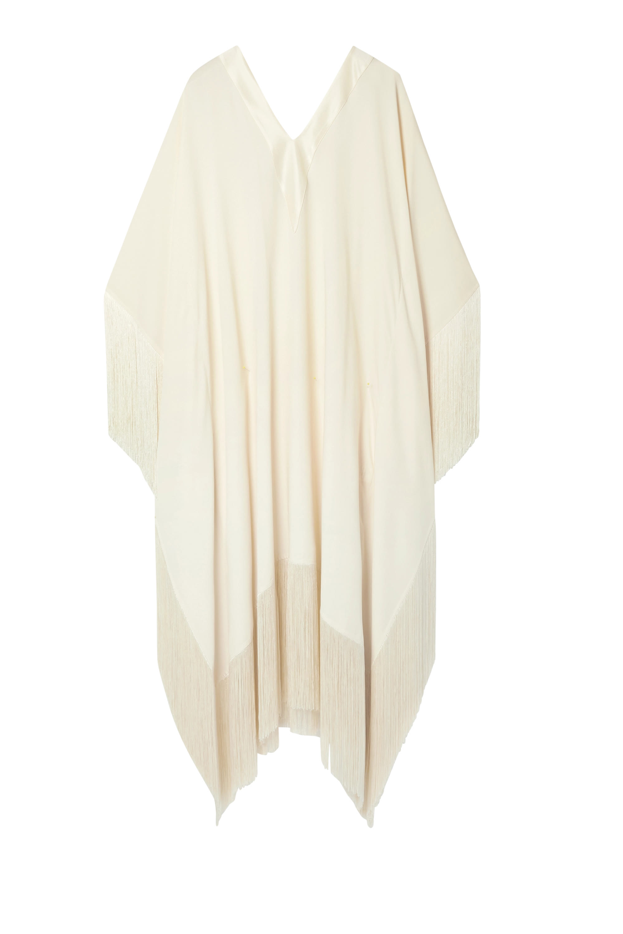 Very Ross Fringed Crepe Kaftan