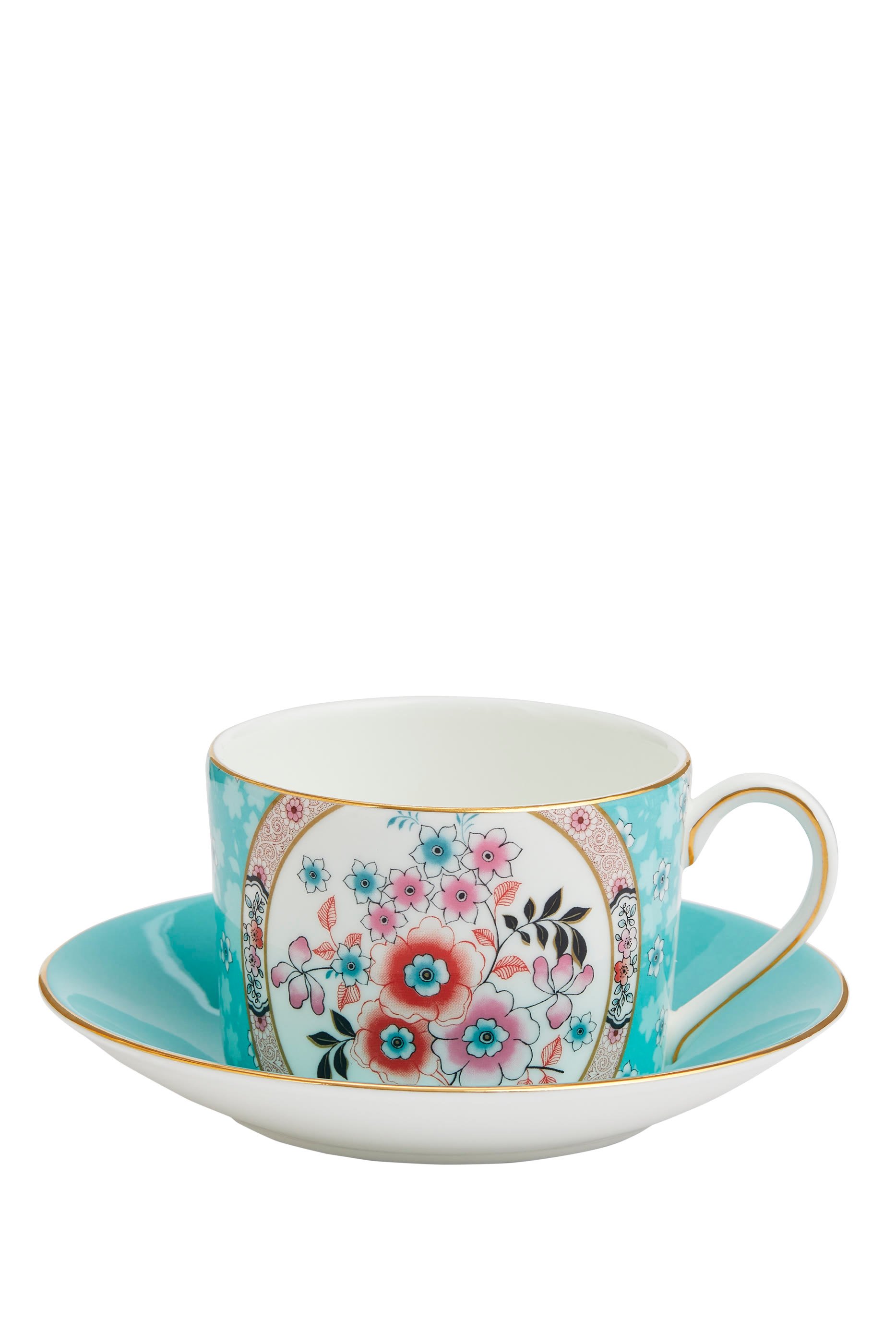 Wonderlust Camellia Teacup & Saucer