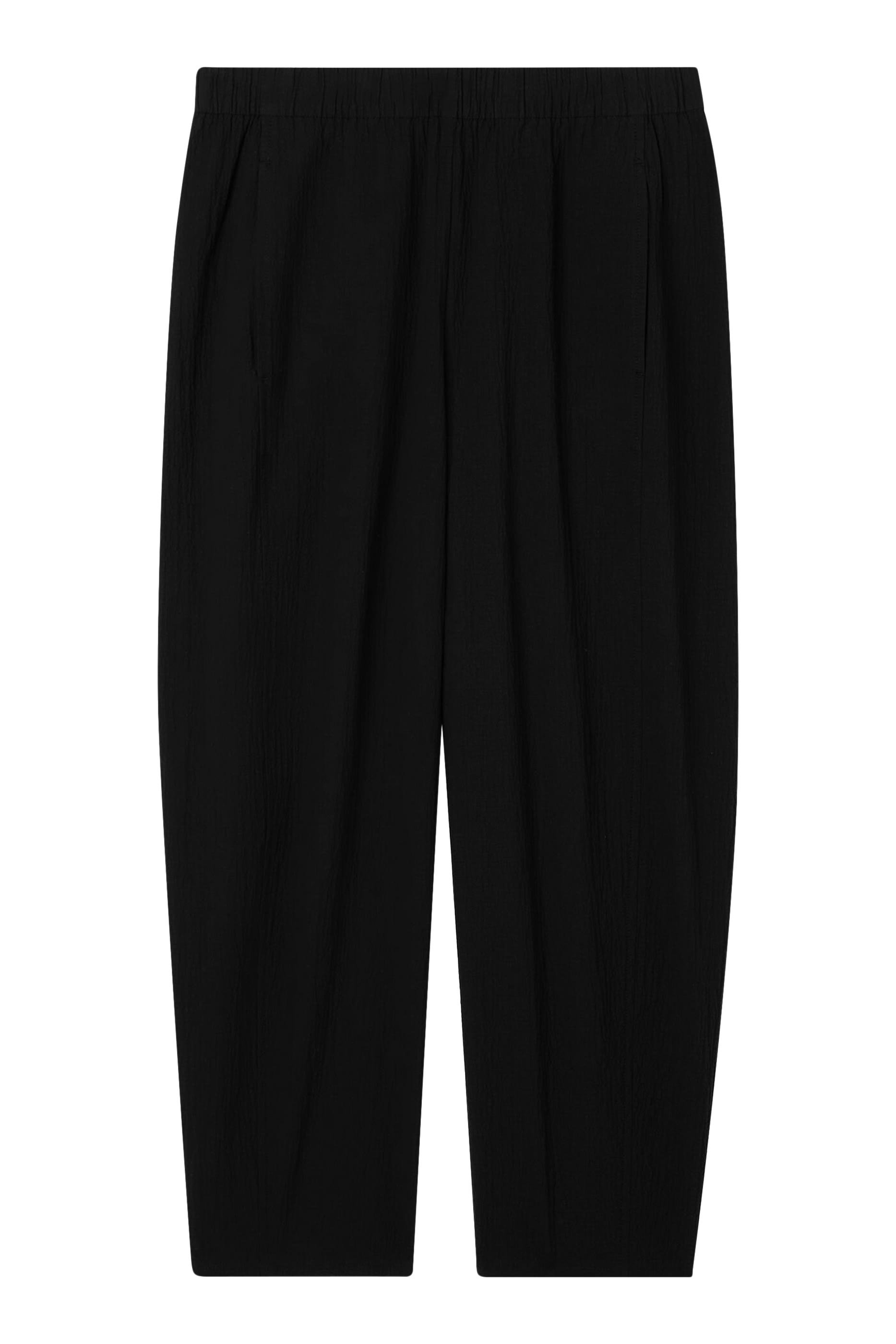 Organic Cotton Doubleweave Lantern Pant