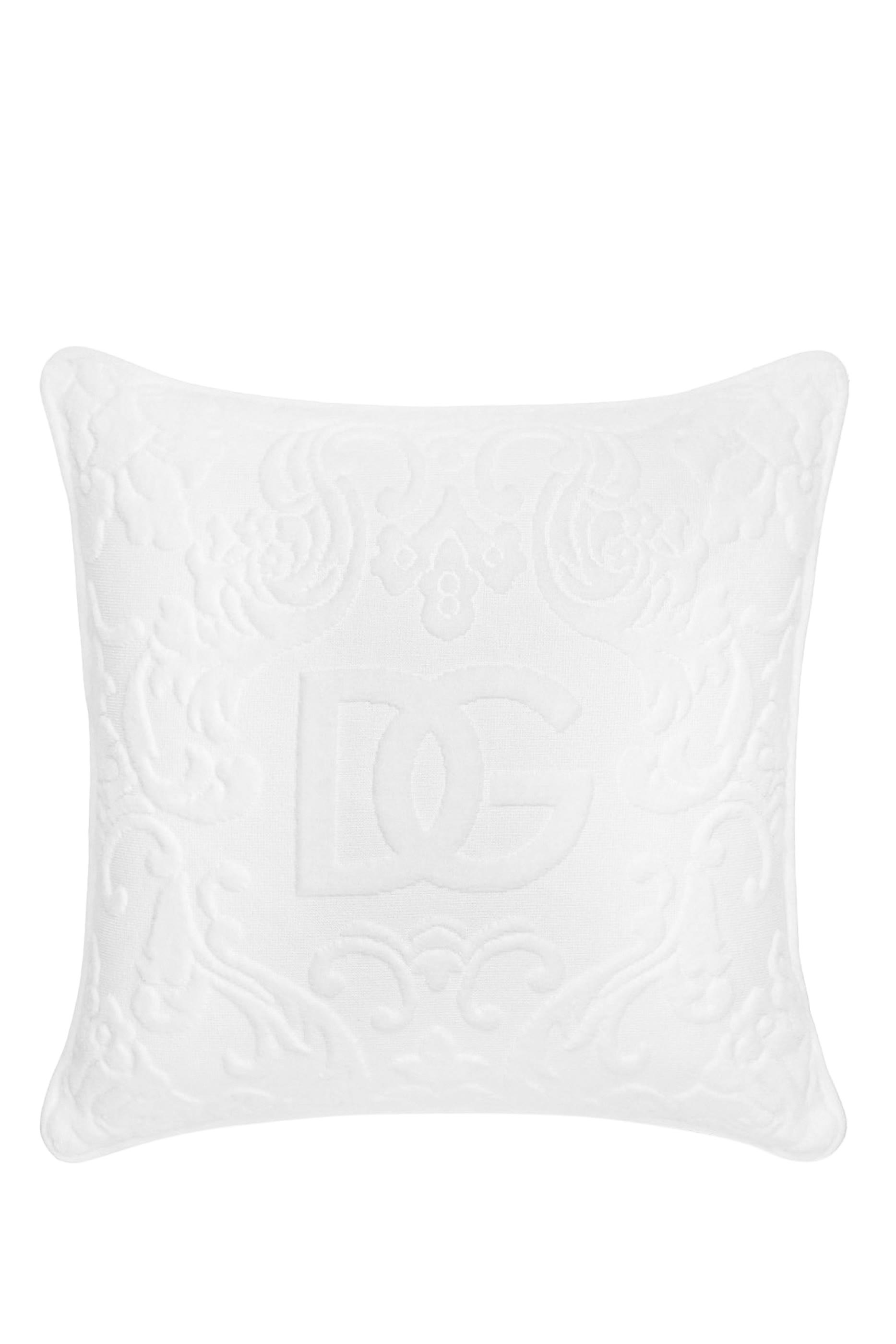 Logo Cotton Terry Cushion