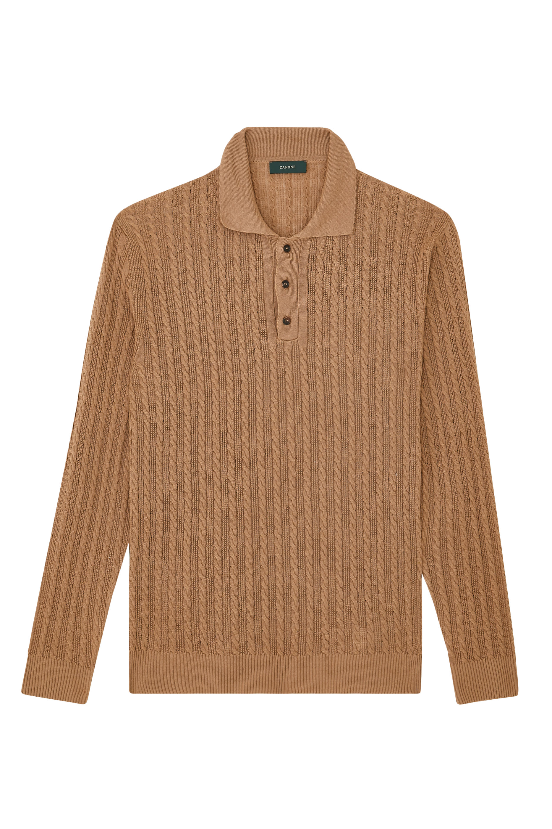 Knit Polo Shirt