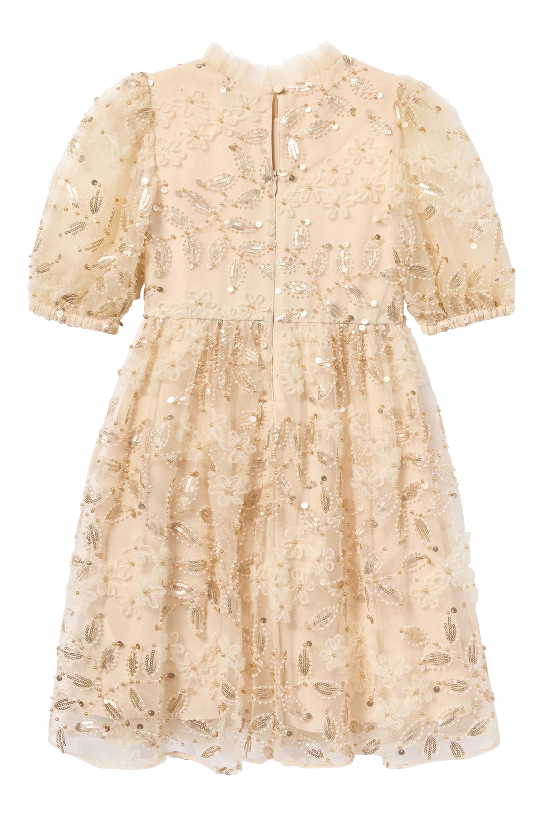 Kids Sequin Tulle Dress