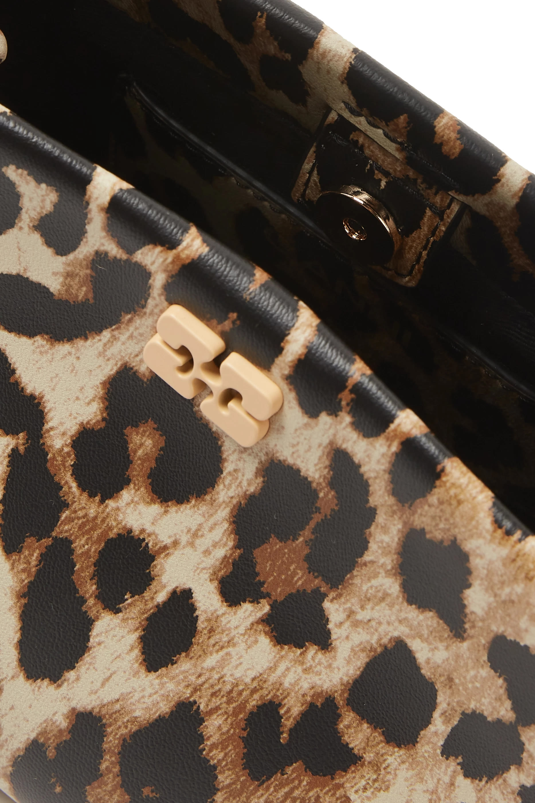 Mini Bou Leopard Print Bag