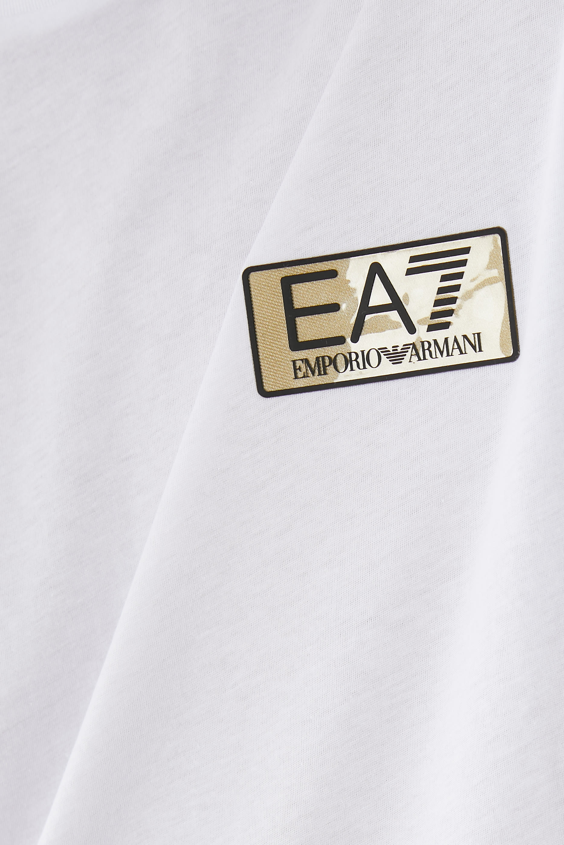 EA7 Gold Logo T-shirt