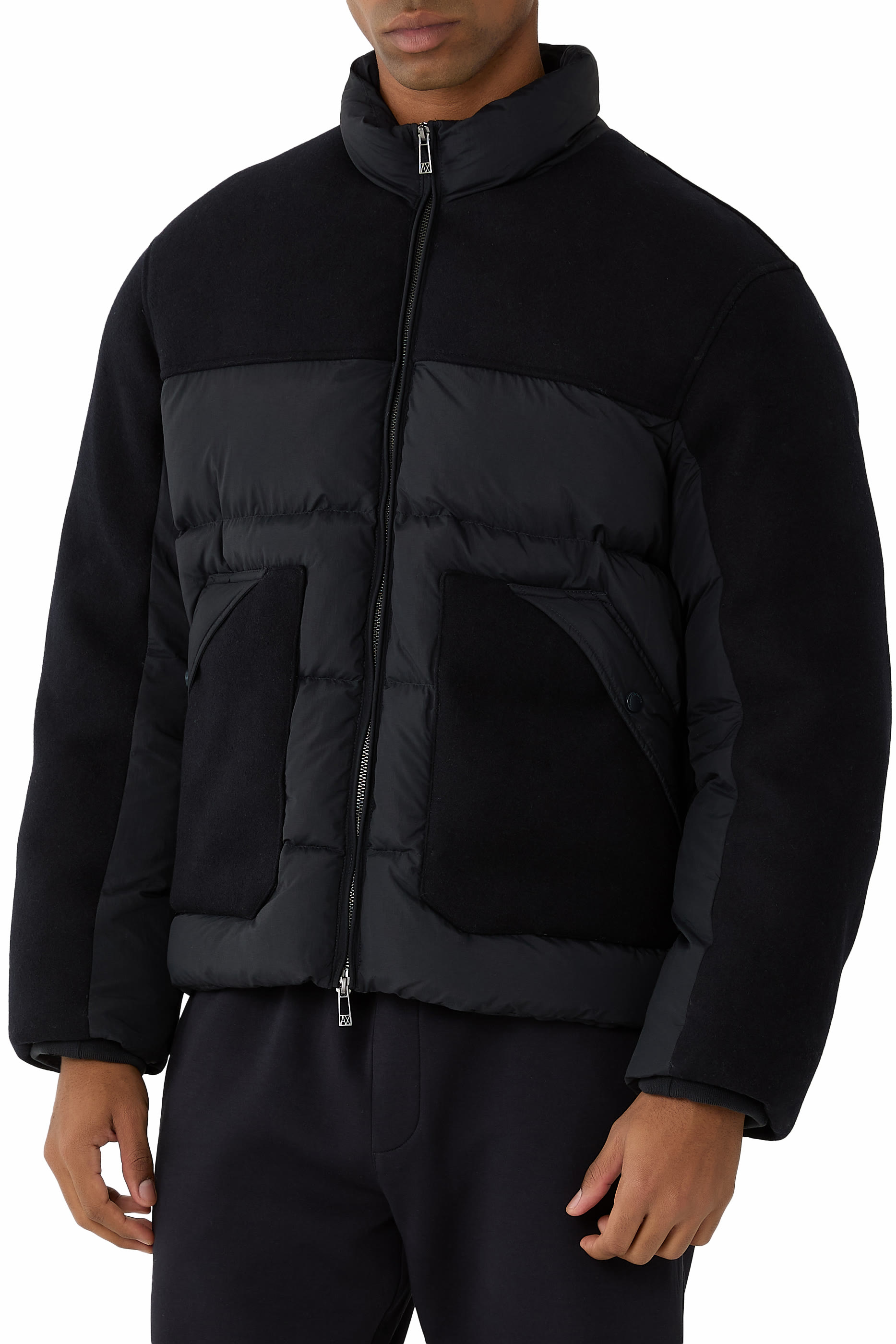 College Turtleneck Jacket