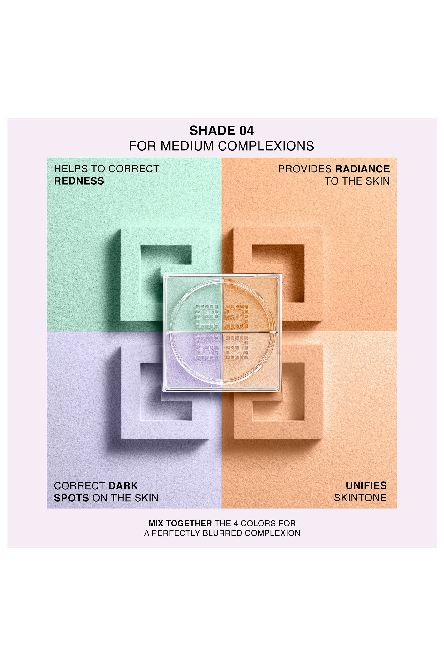 Prisme Libre Loose Powder, 4-color Loose Setting and Finishing Powder&nbsp;