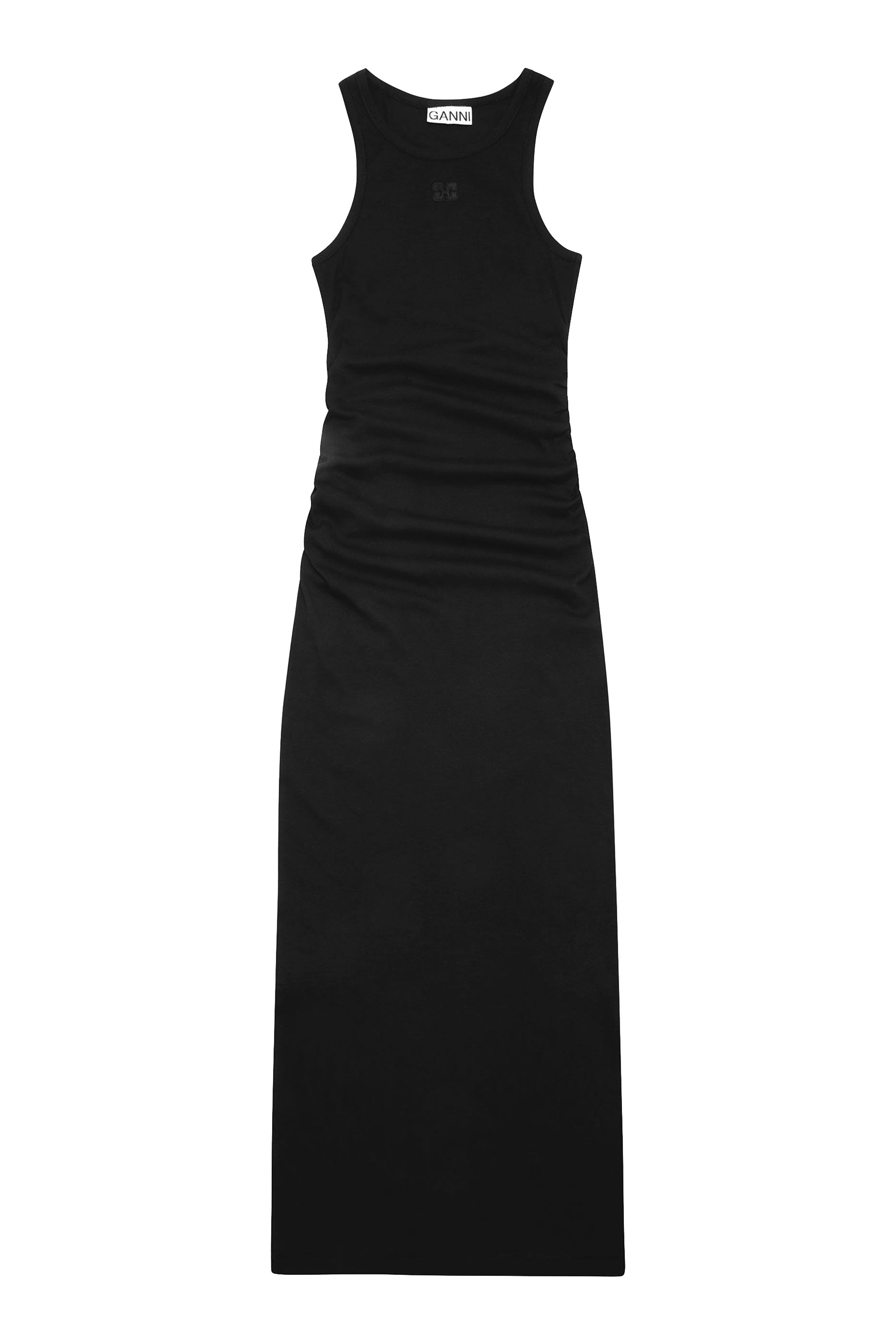 Soft Cotton Rib Tank Top Long Dress