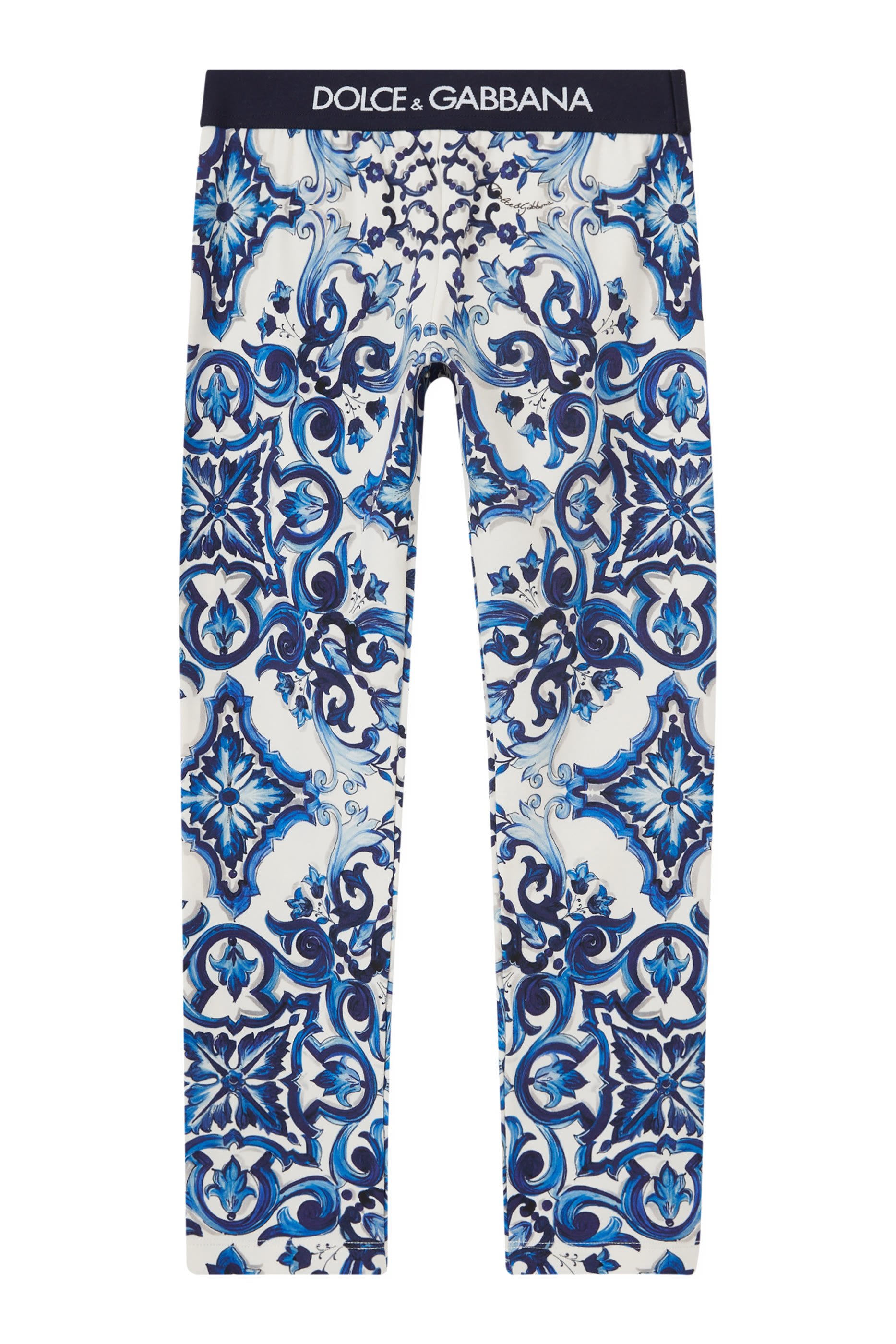 Kids Majolica Interlock Leggings