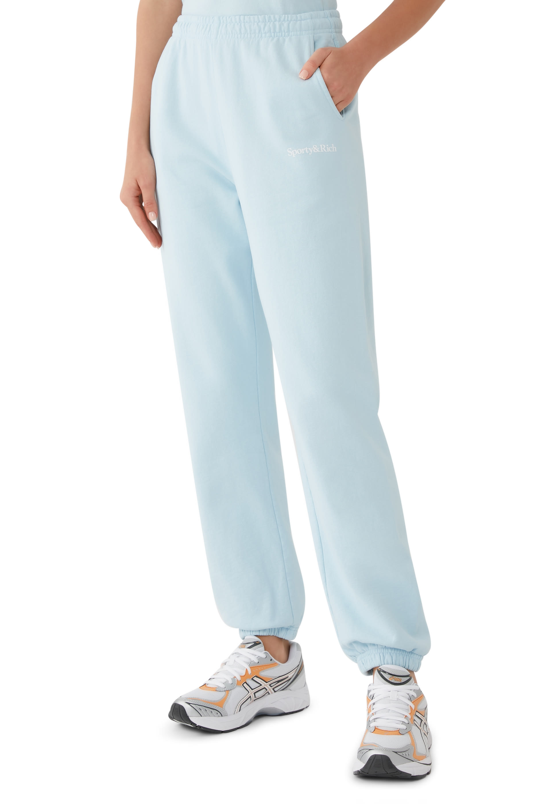 Serif Logo Sweatpants