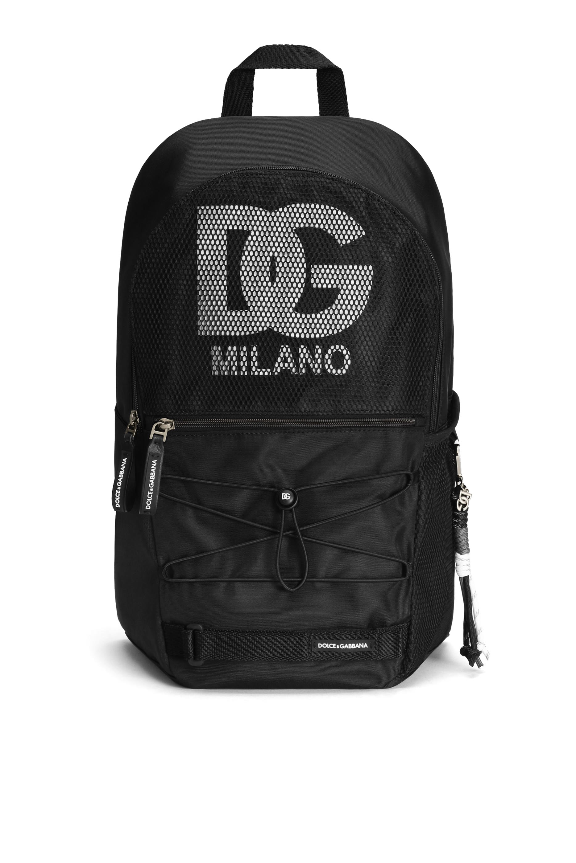 Kids DG Logo Nylon Mesh Backpack