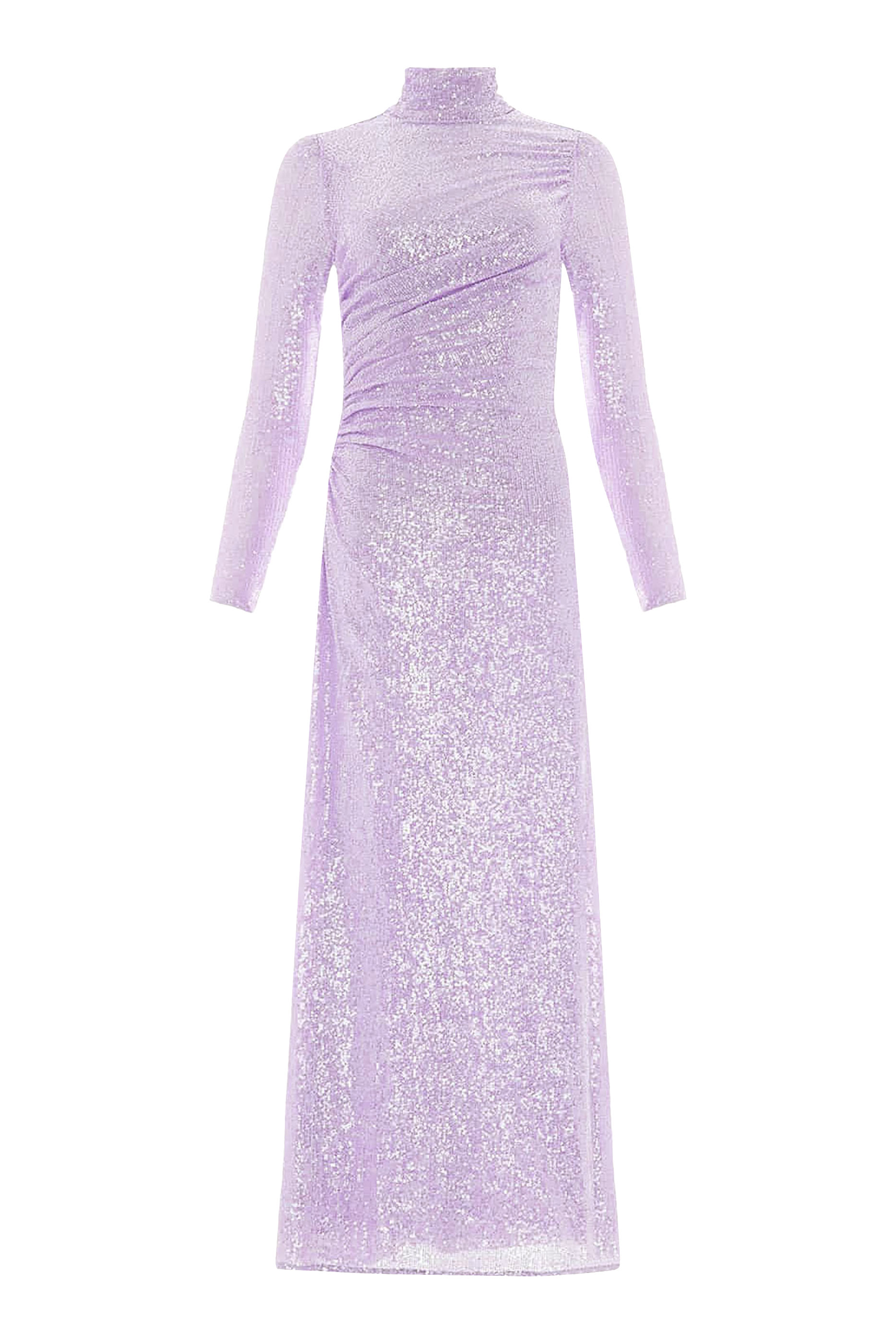 Malia Turtleneck Ankle Gown