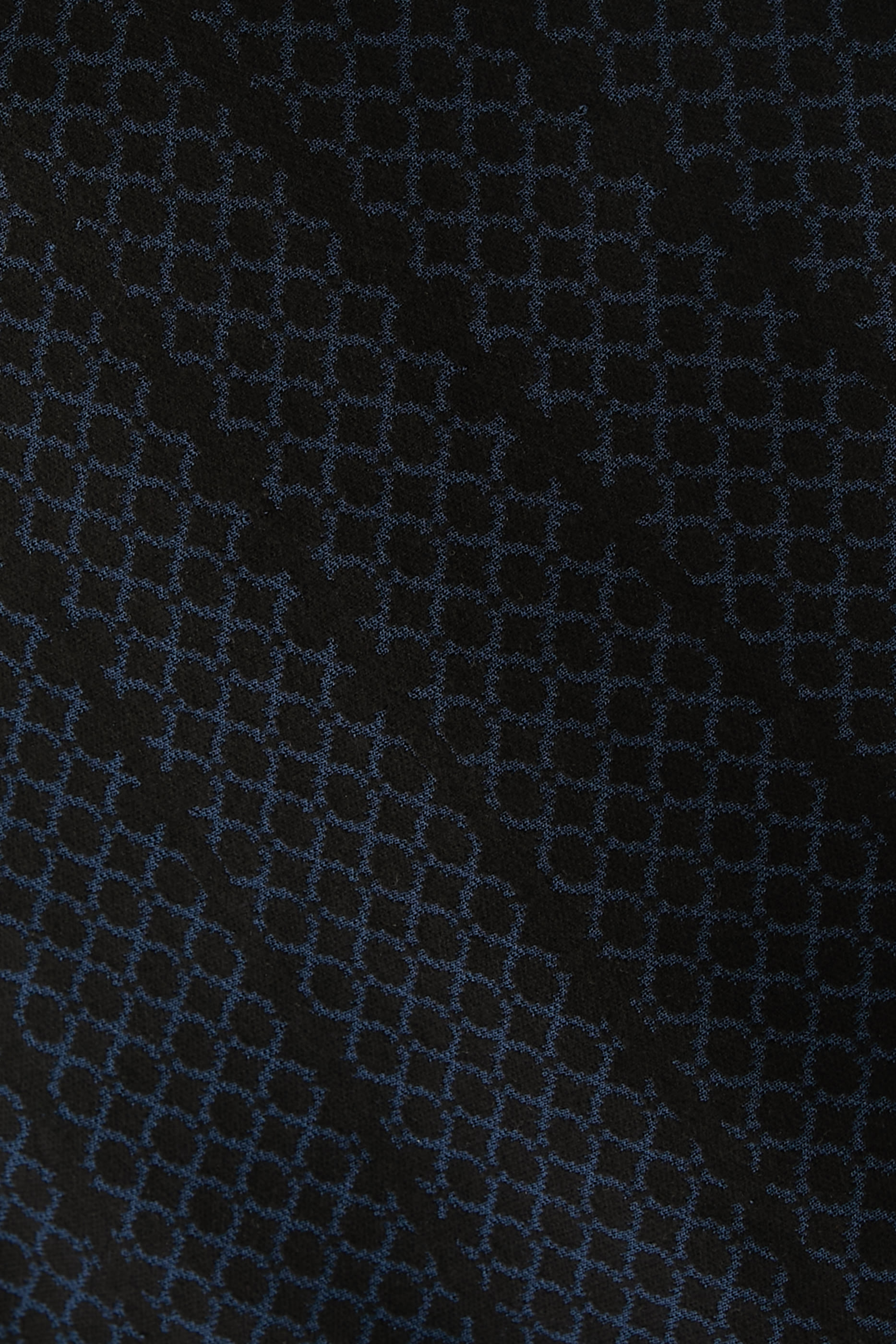 Jacquard Knit Flared Dress