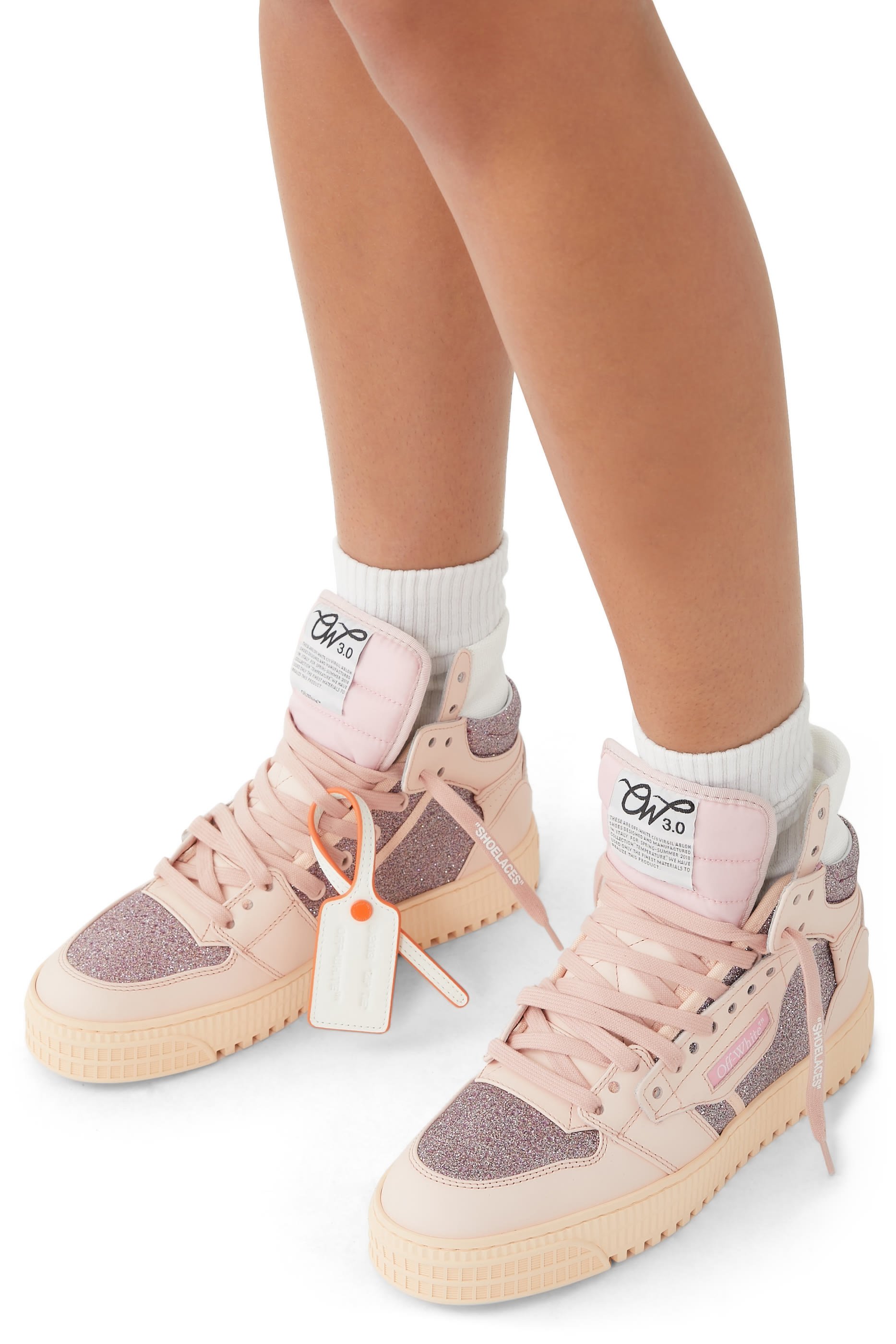 Off Court Glitter Sneakers