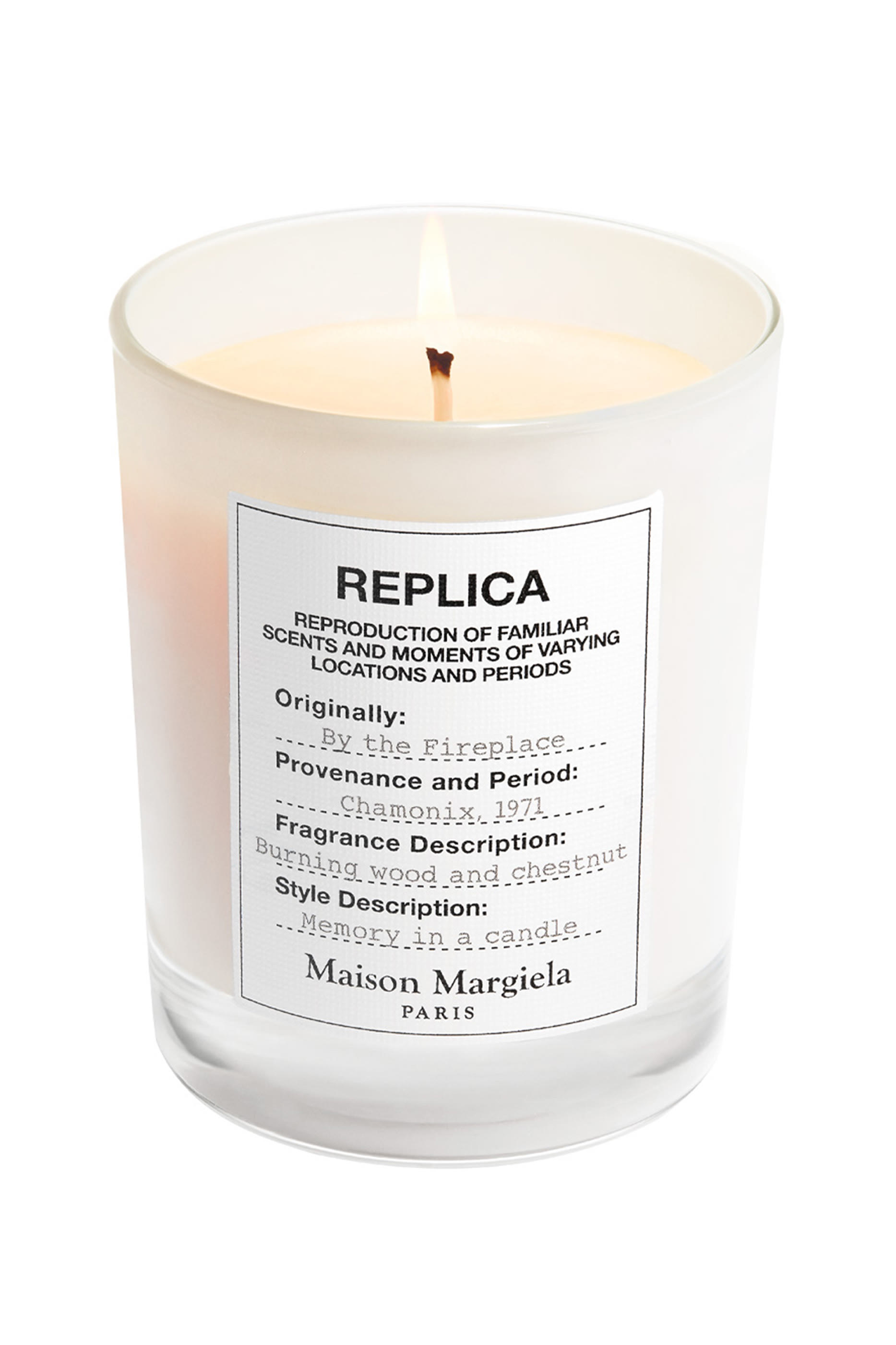 Replica Fireplace Candle