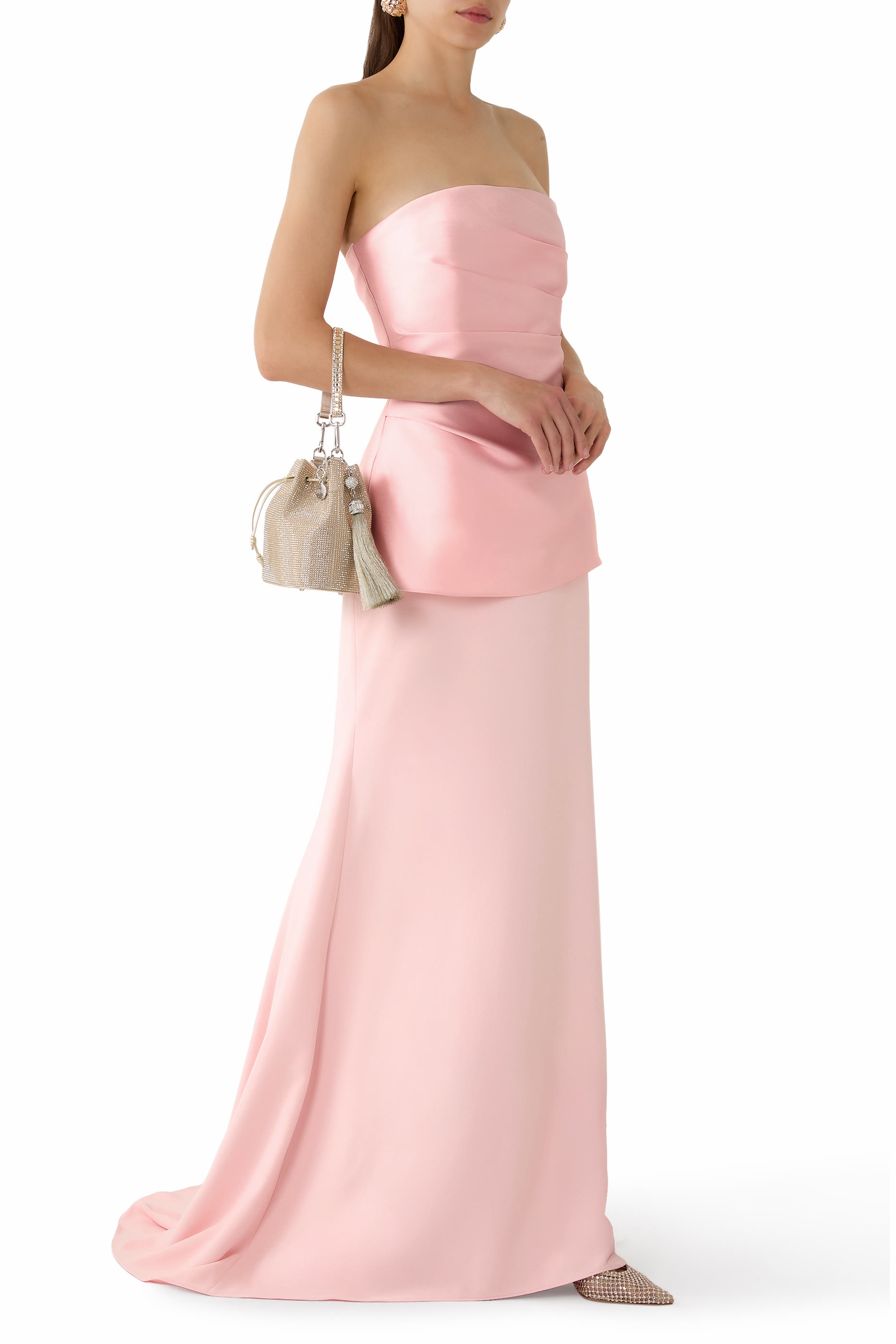 Alia Strapless Maxi Dress