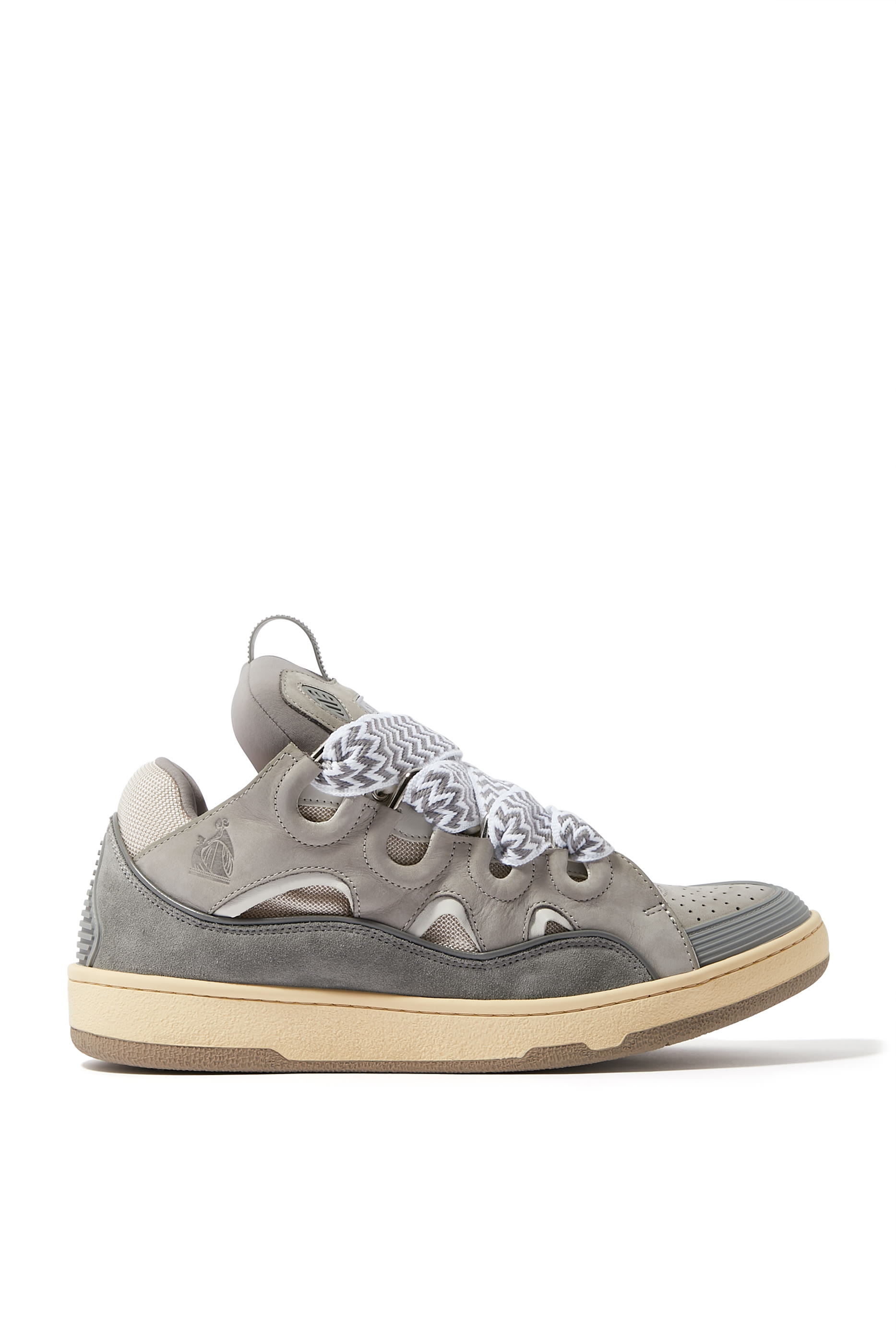 Curb Leather Low-Top Sneakers