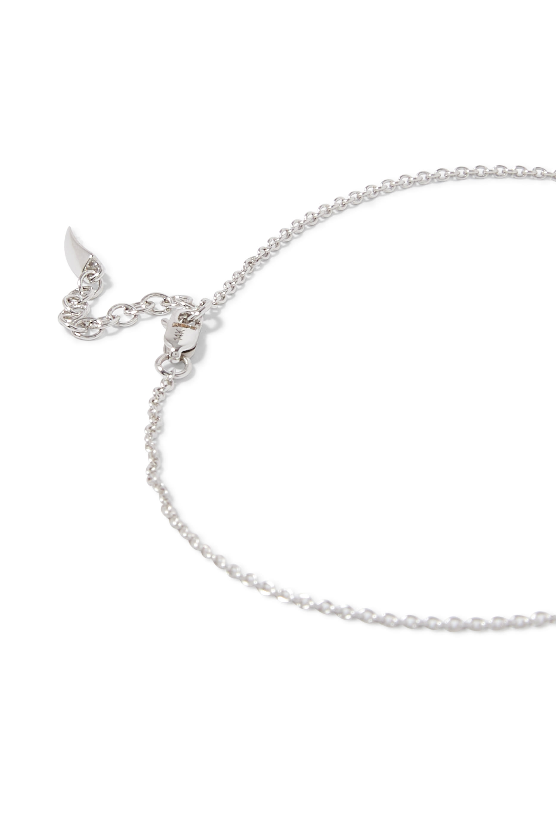 Fine Diamond Solitaire Bracelet, 14K White Gold & Diamond