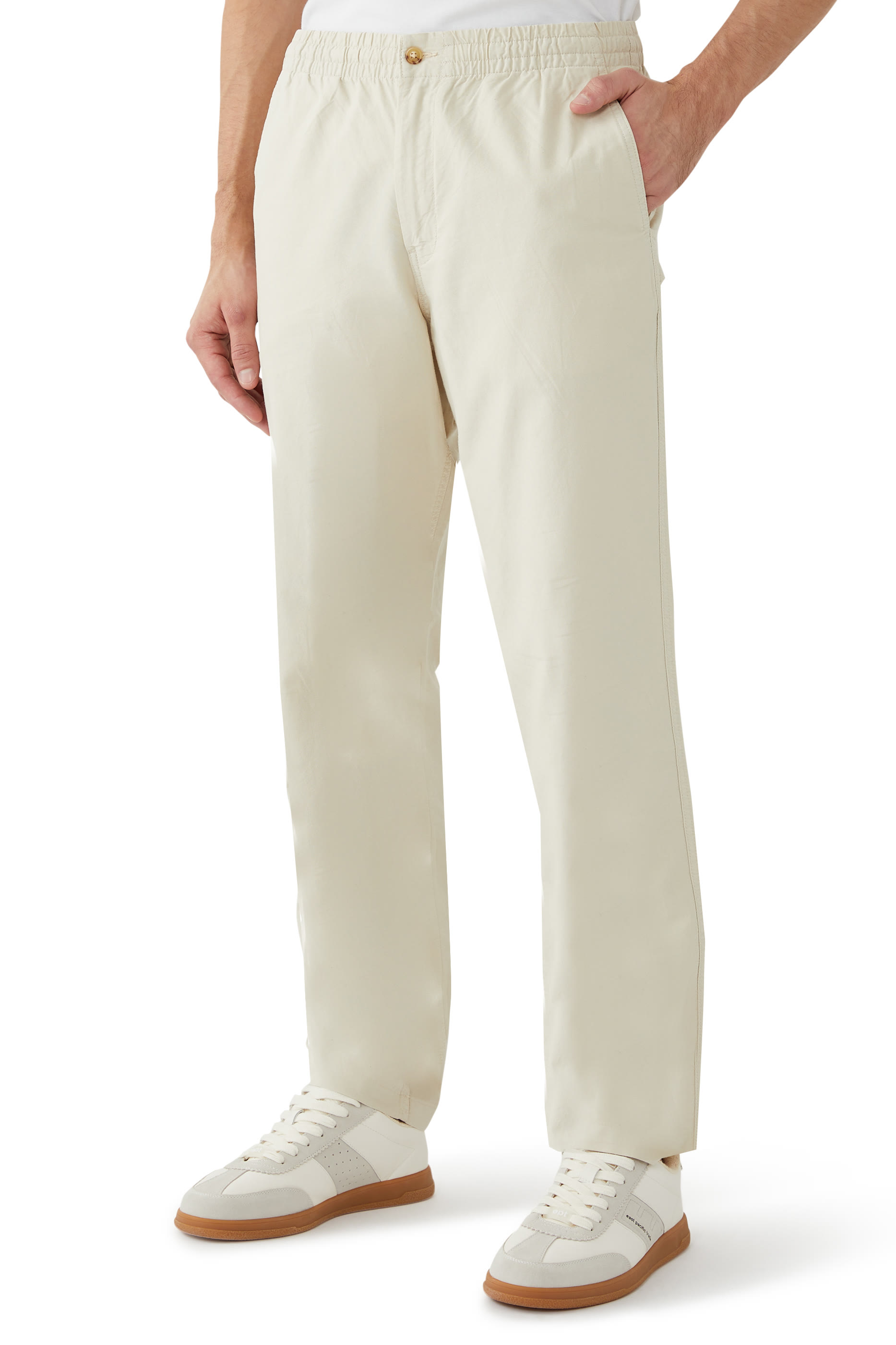 Cotton Tapered Trousers