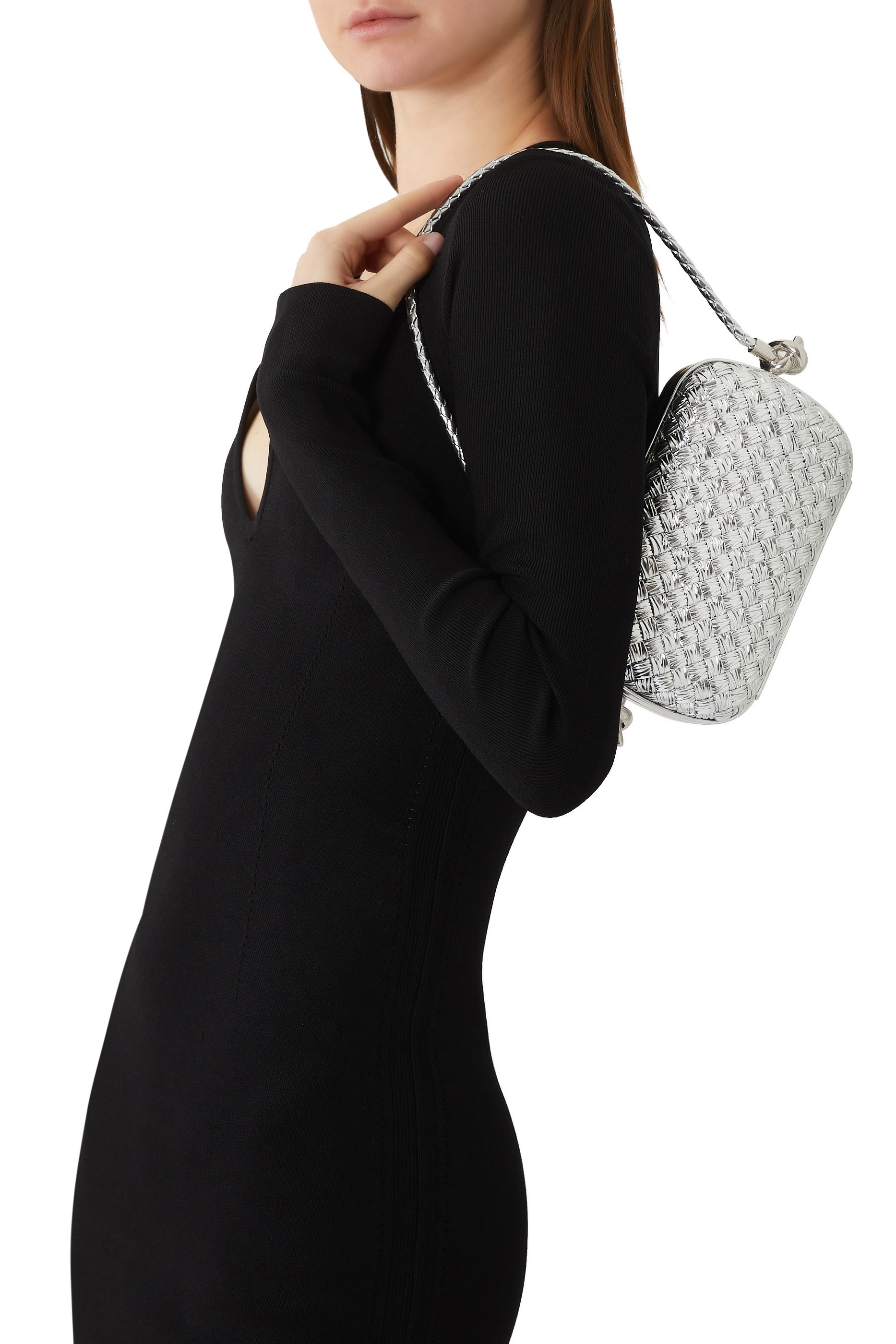 Knot Minaudiere On Strap