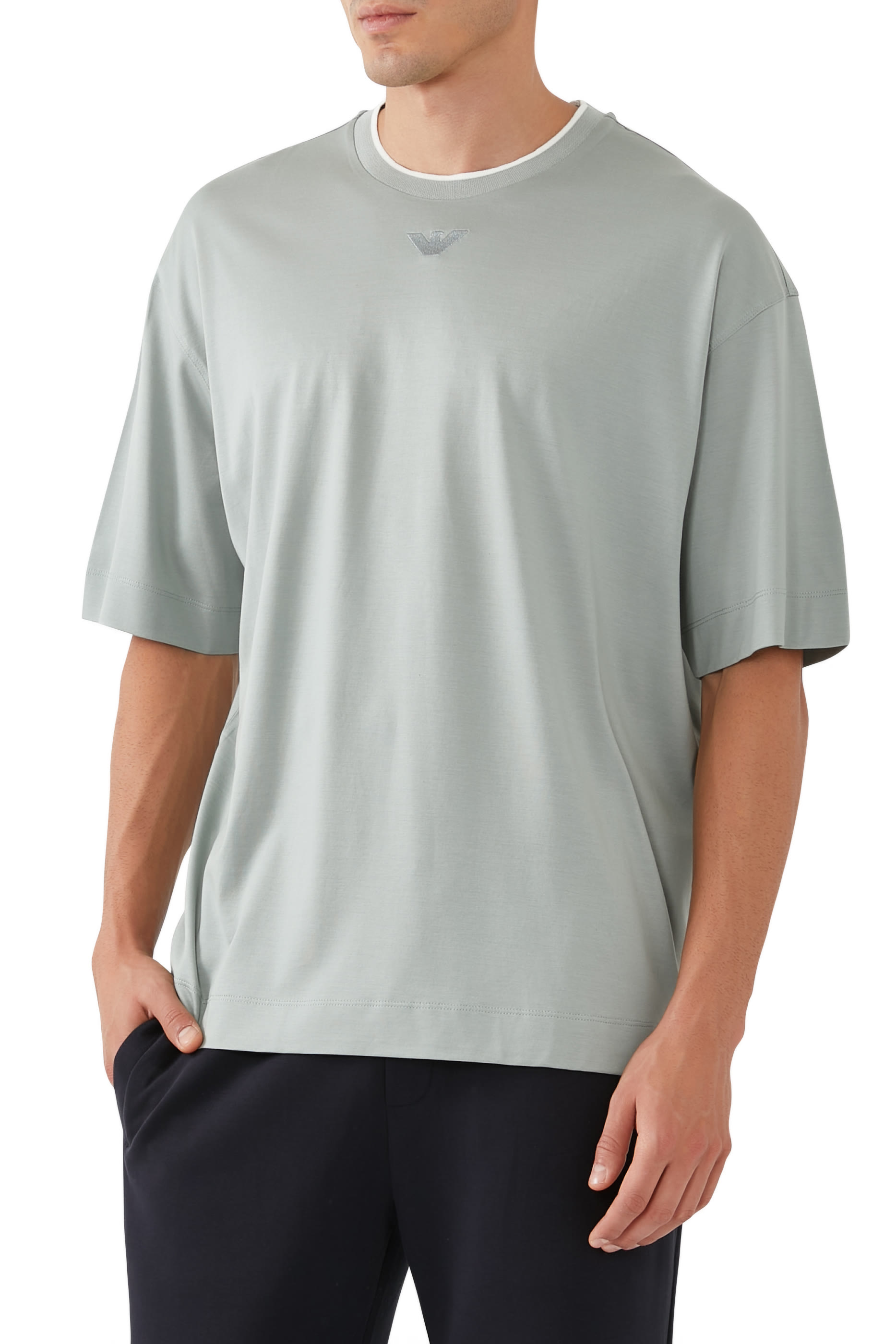 Crew Neck Logo T-Shirt