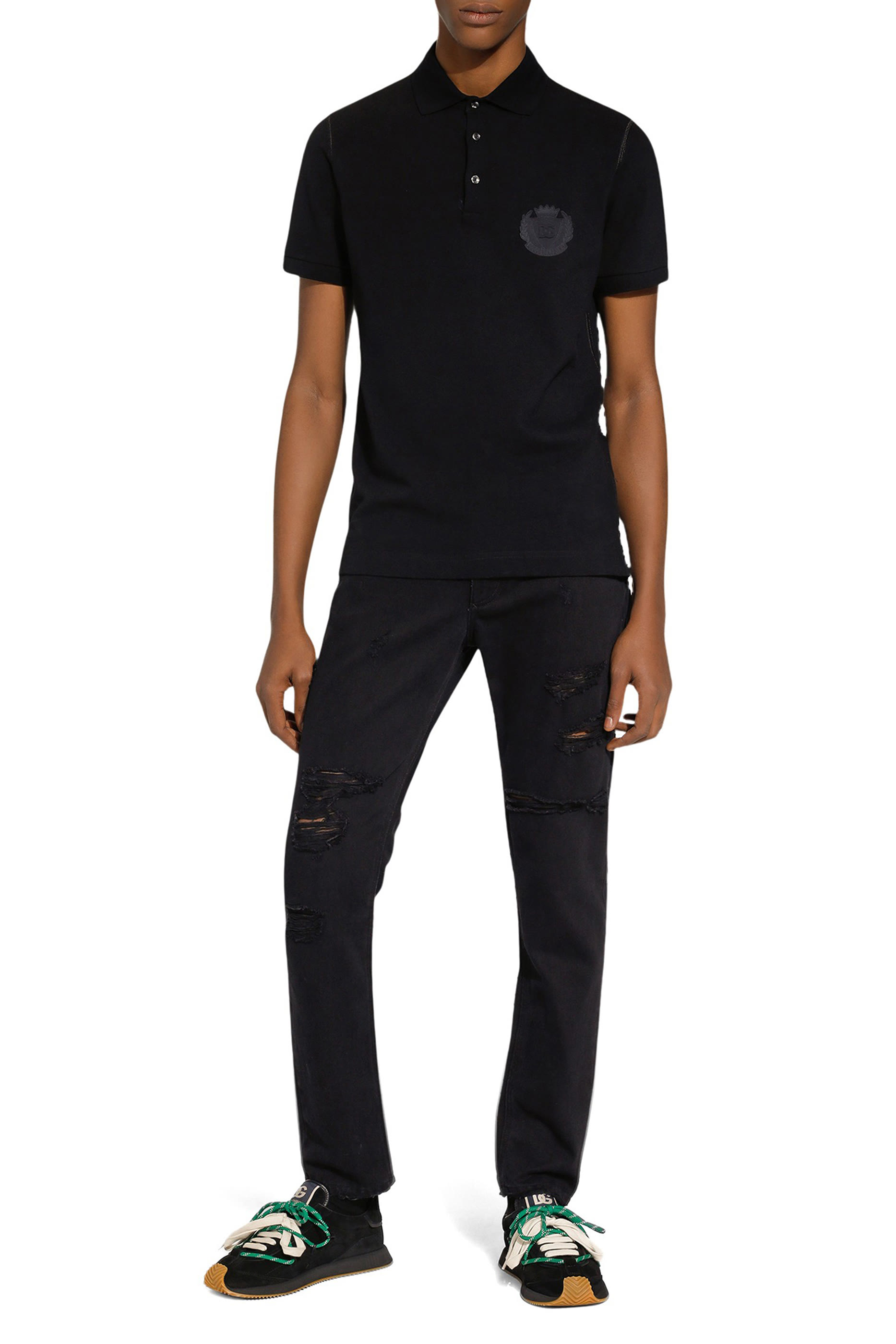 DG Embroidery Cotton Polo-Shirt