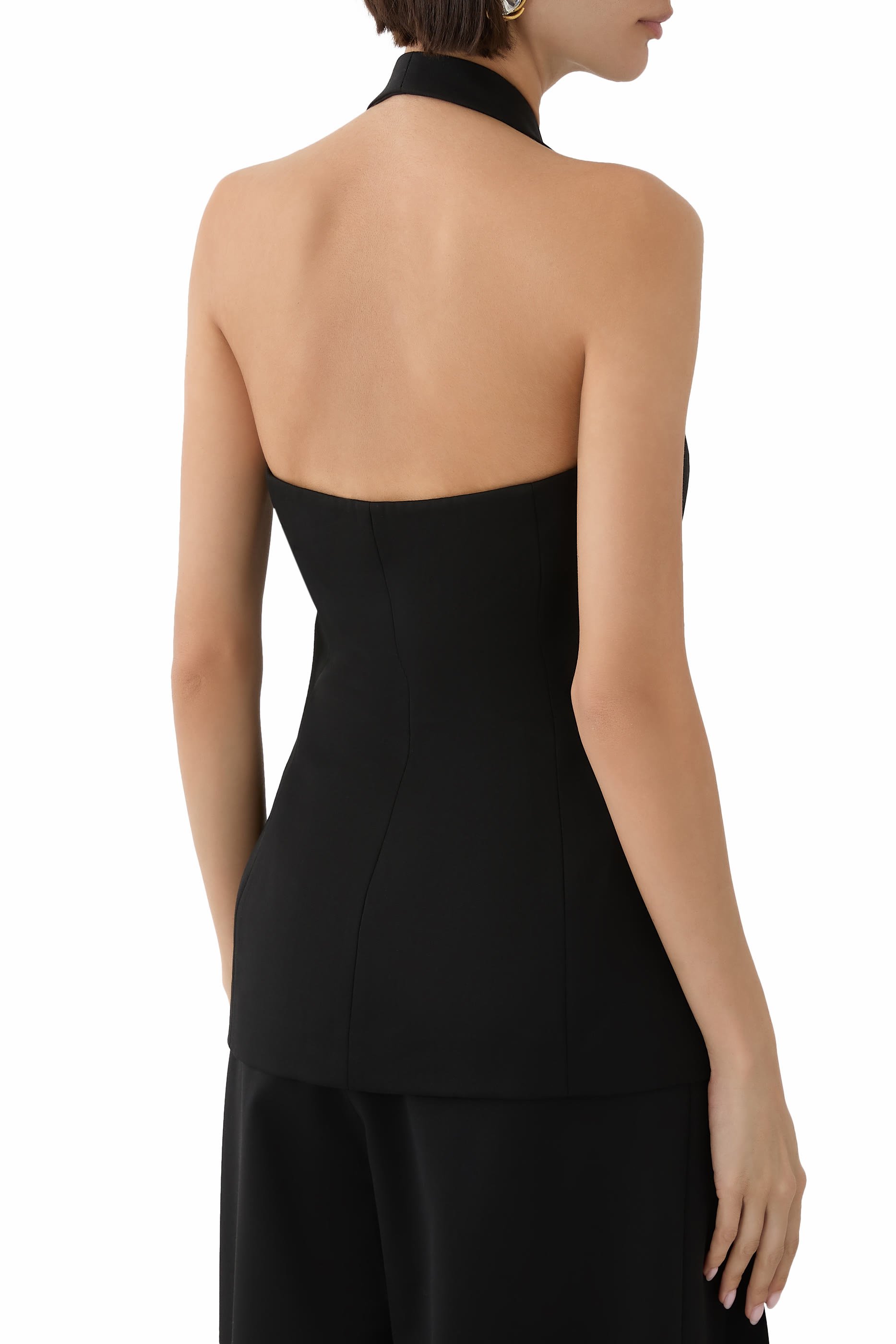 Tailored Vest in Virgin Wool