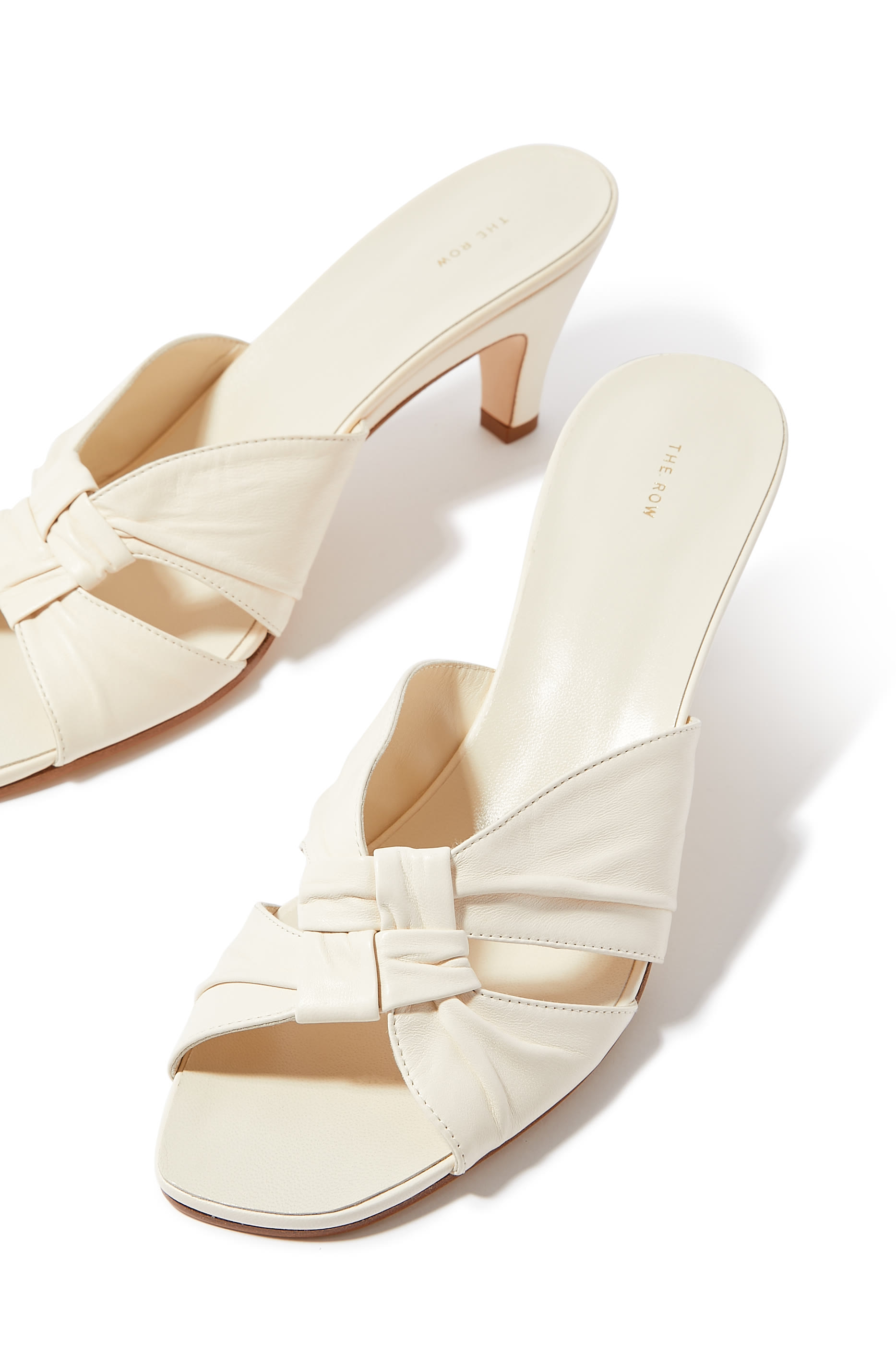 Soft Knot 65 Leather Mules