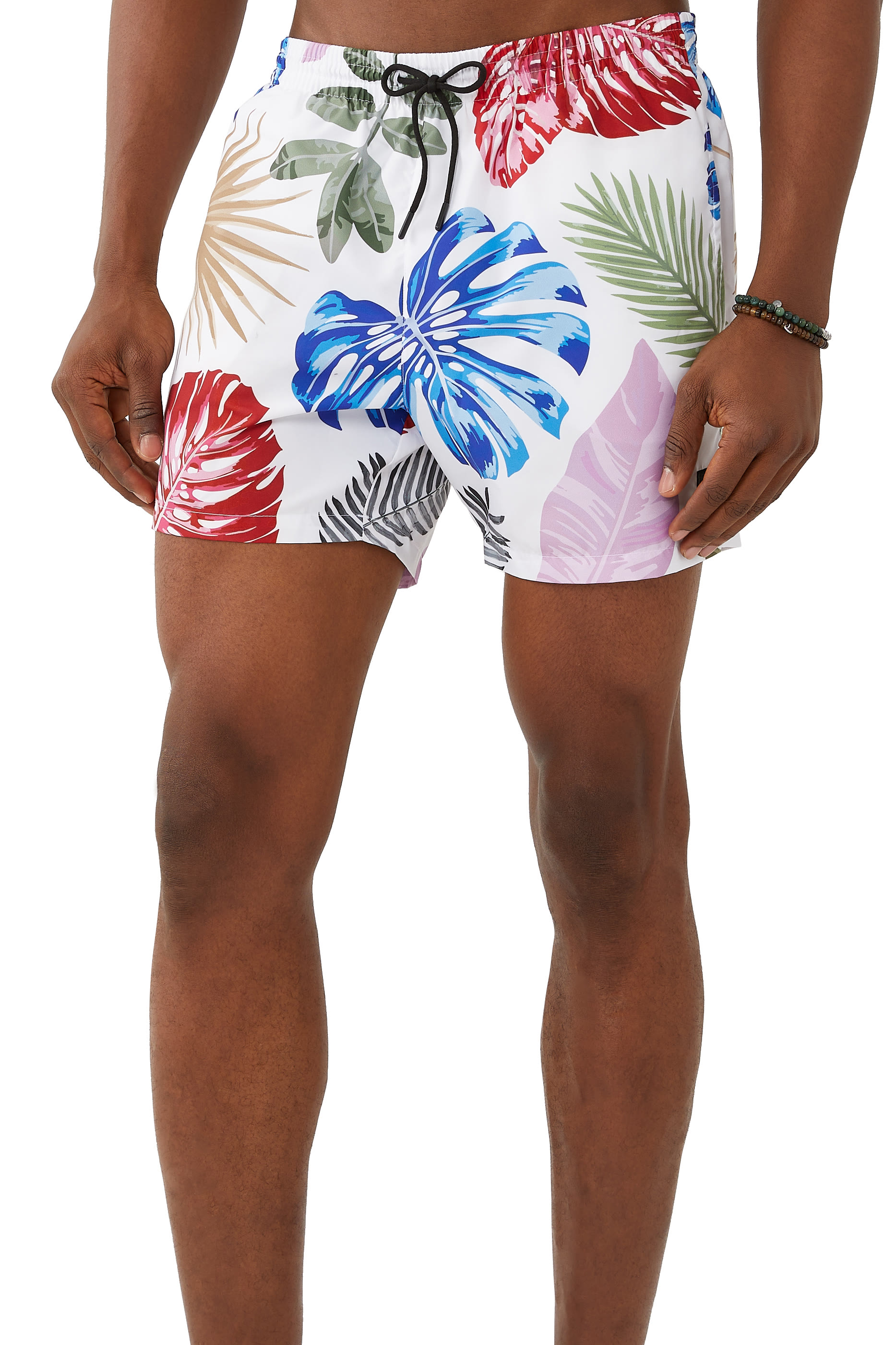 Floral-Print Swim Shorts