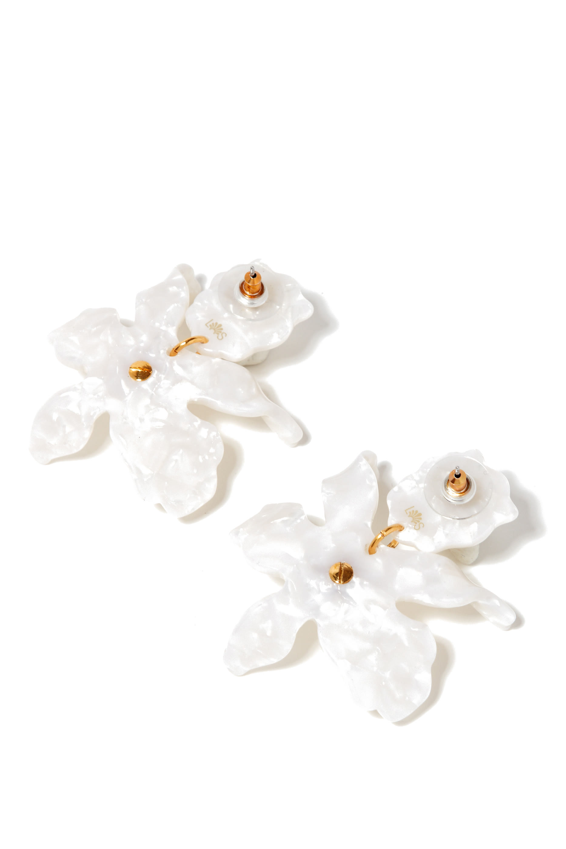 Crystal Lily Earrings