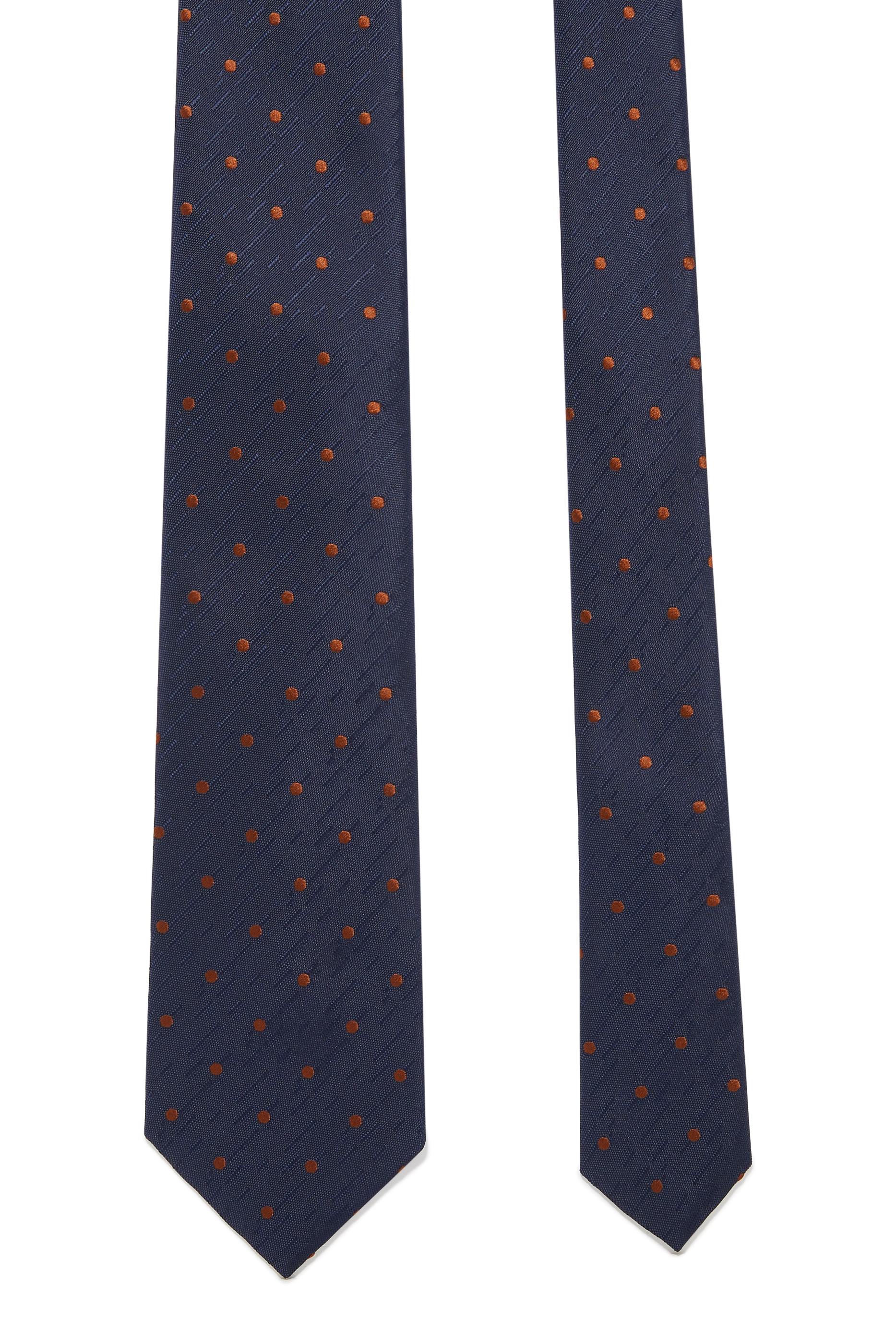 Silk Jacquard Polka Dot Tie
