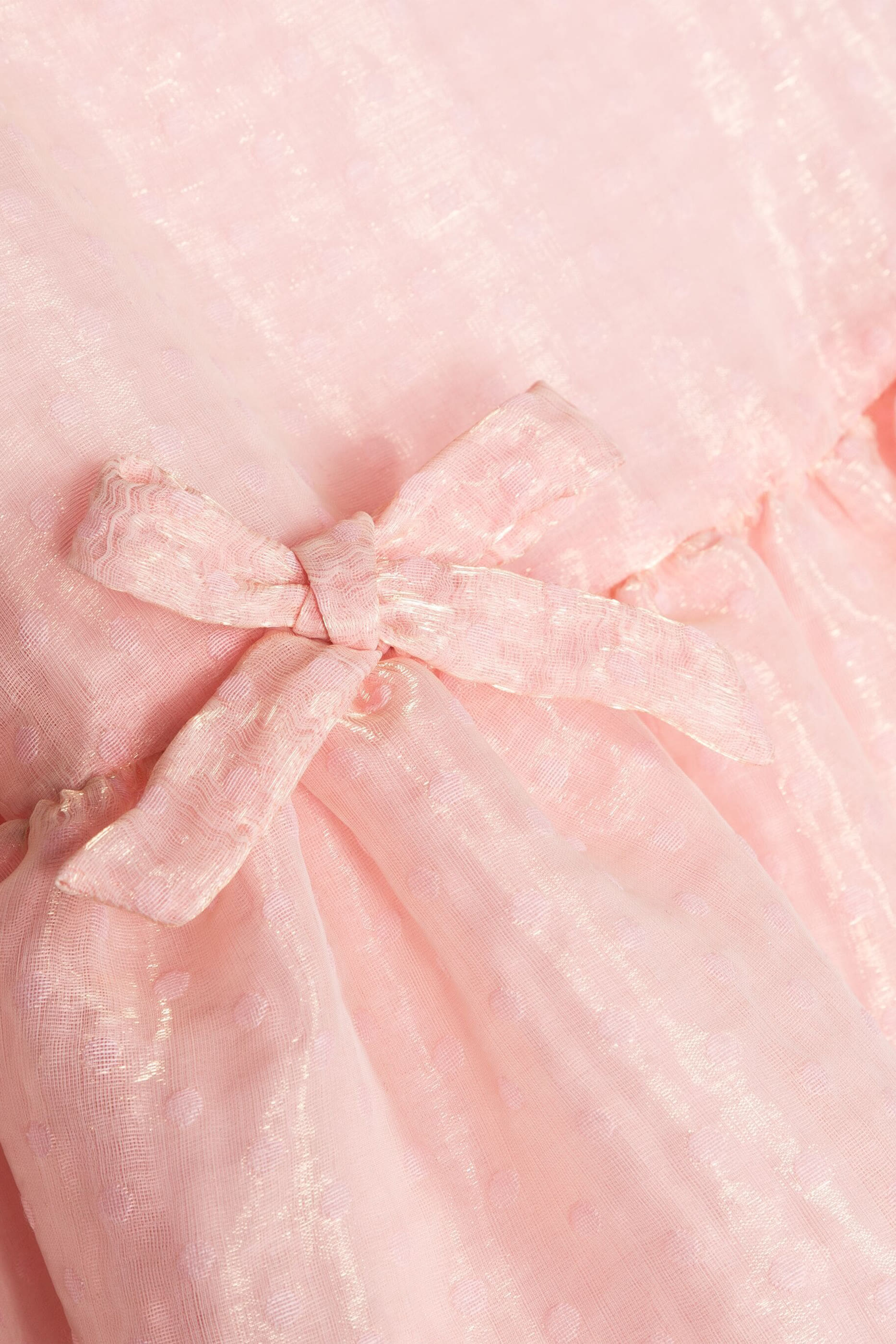 Kids Ruffled Polka Dot Dress