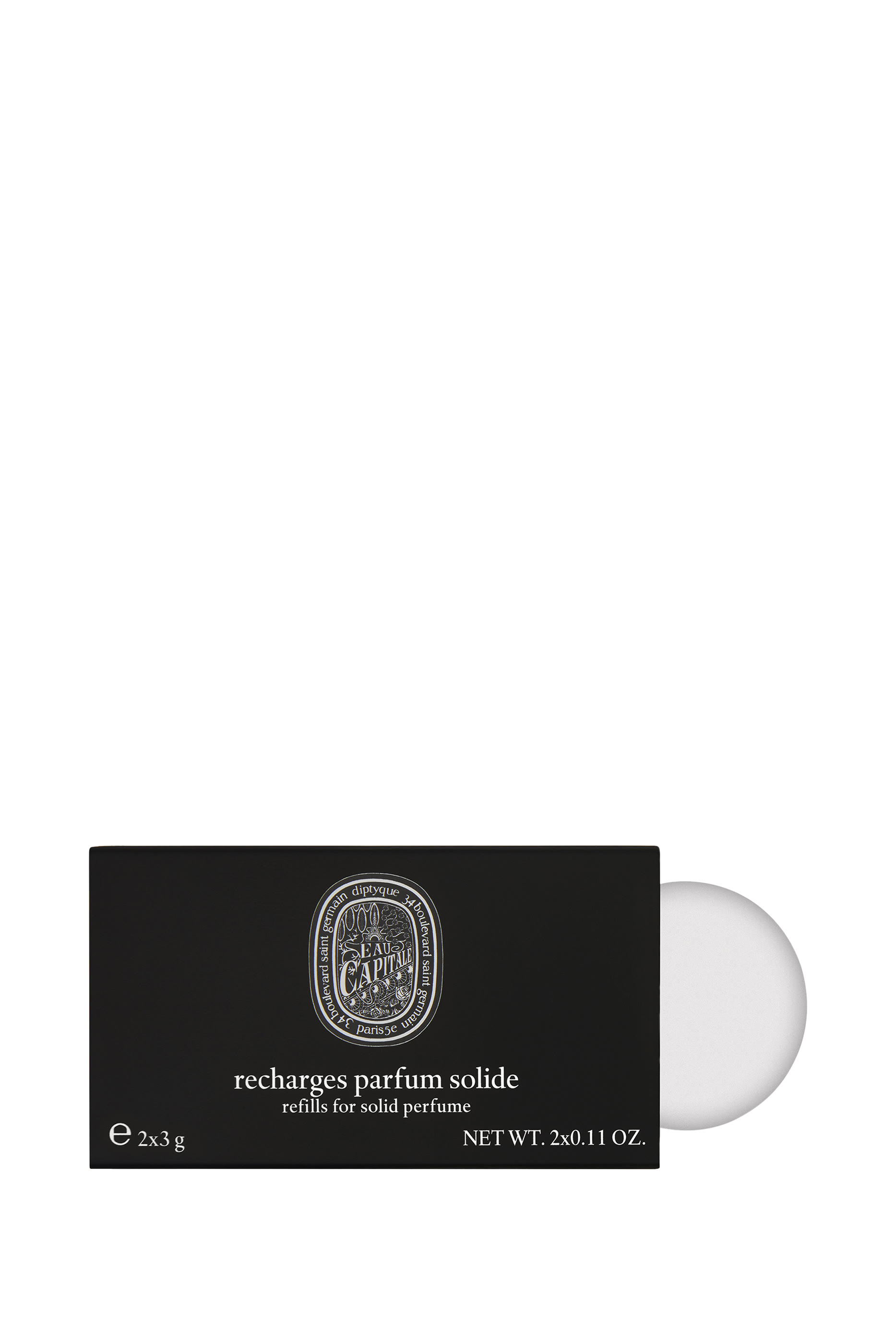 Eau Capitale Refills for Solid Perfume, Set of 2
