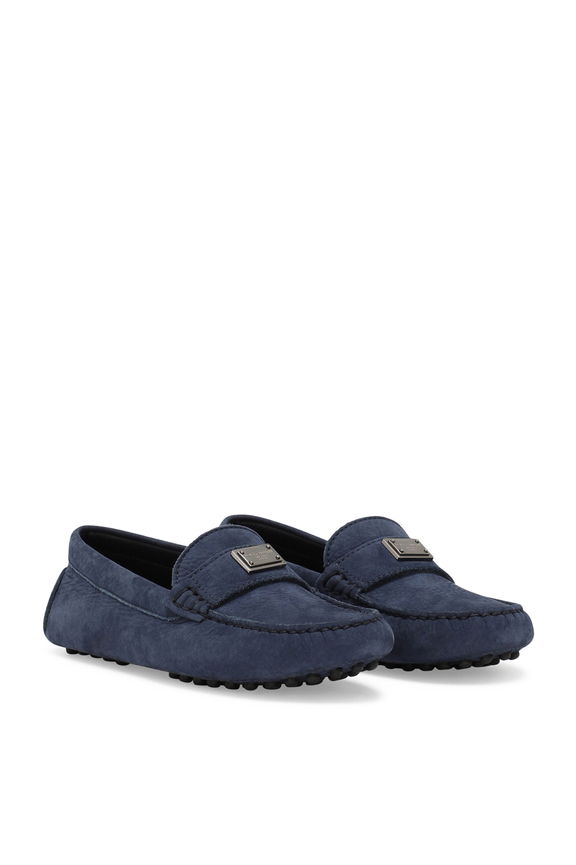 Kids Nubuck Loafers