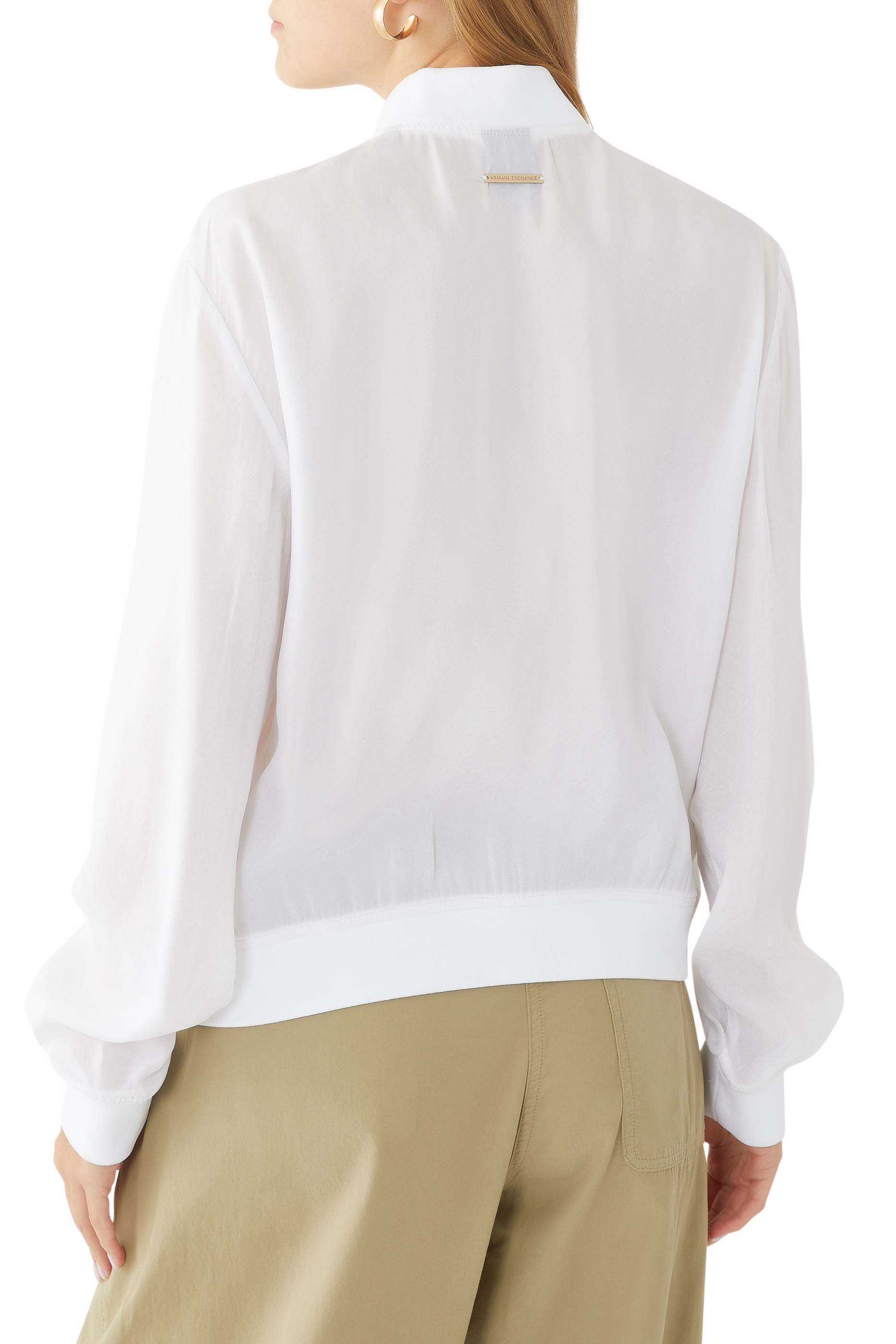 Zip-through Blouson Jacket