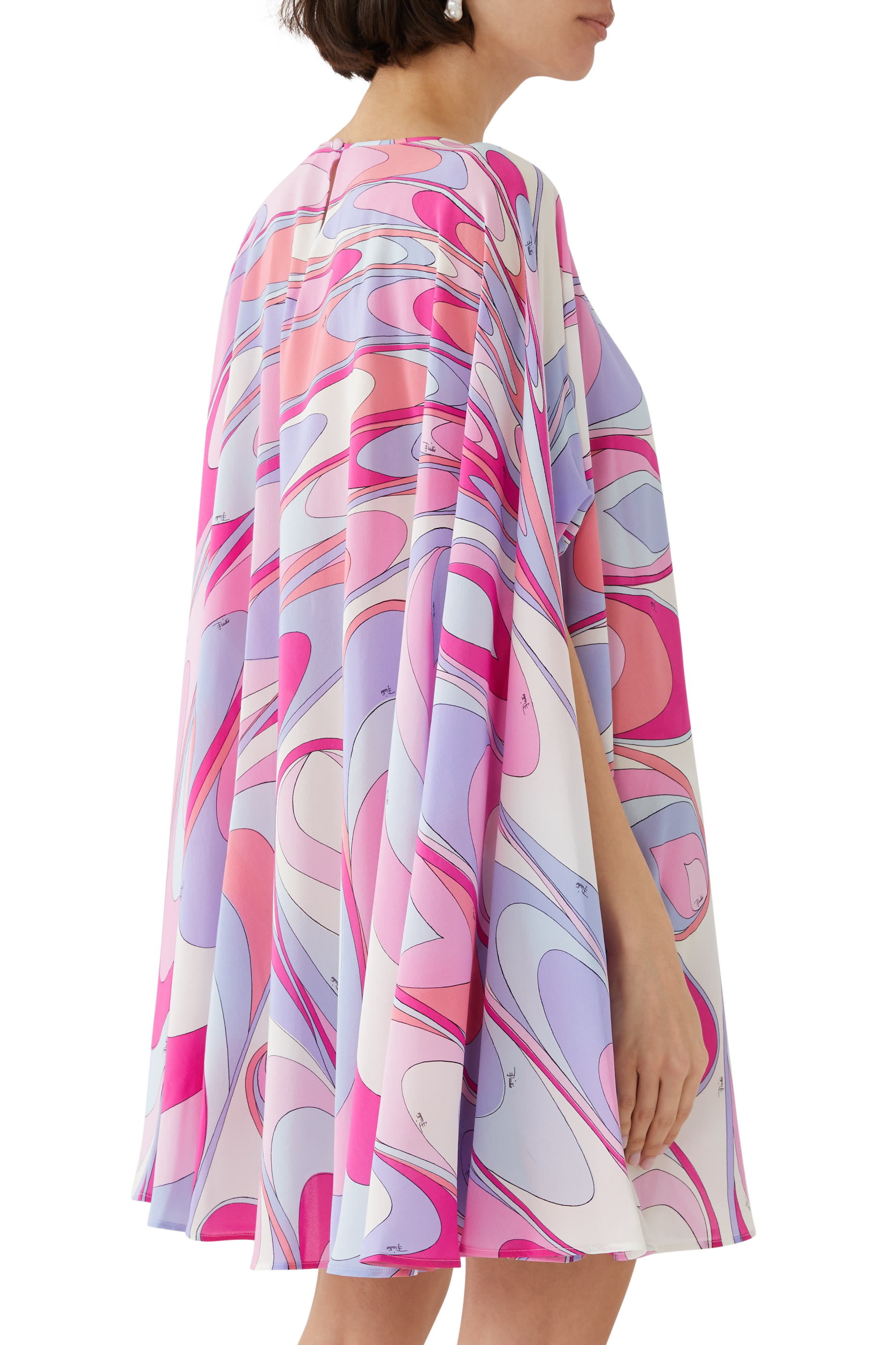 Onde -Print Silk Kaftan